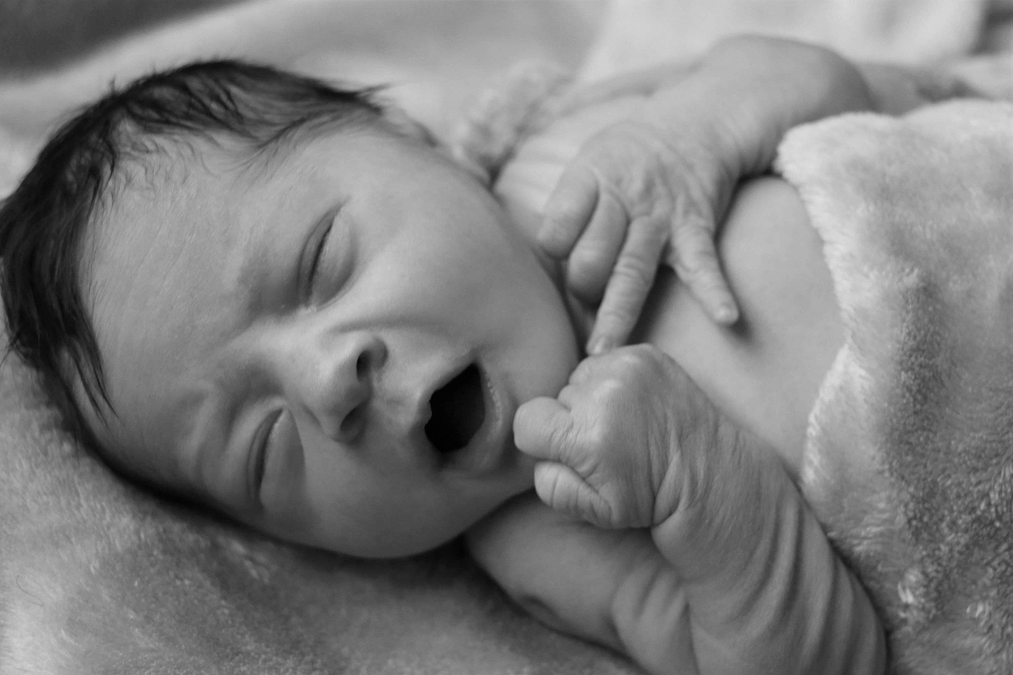Gracelynn joined the competition — help win amazing prizes! baby, black_and_white, cheek, comfort, eye, eyebrow, eyelash, face, facial_expression, finger, flash_photography, gesture, hand, happy, human, iris, lip, mouth, nose, person