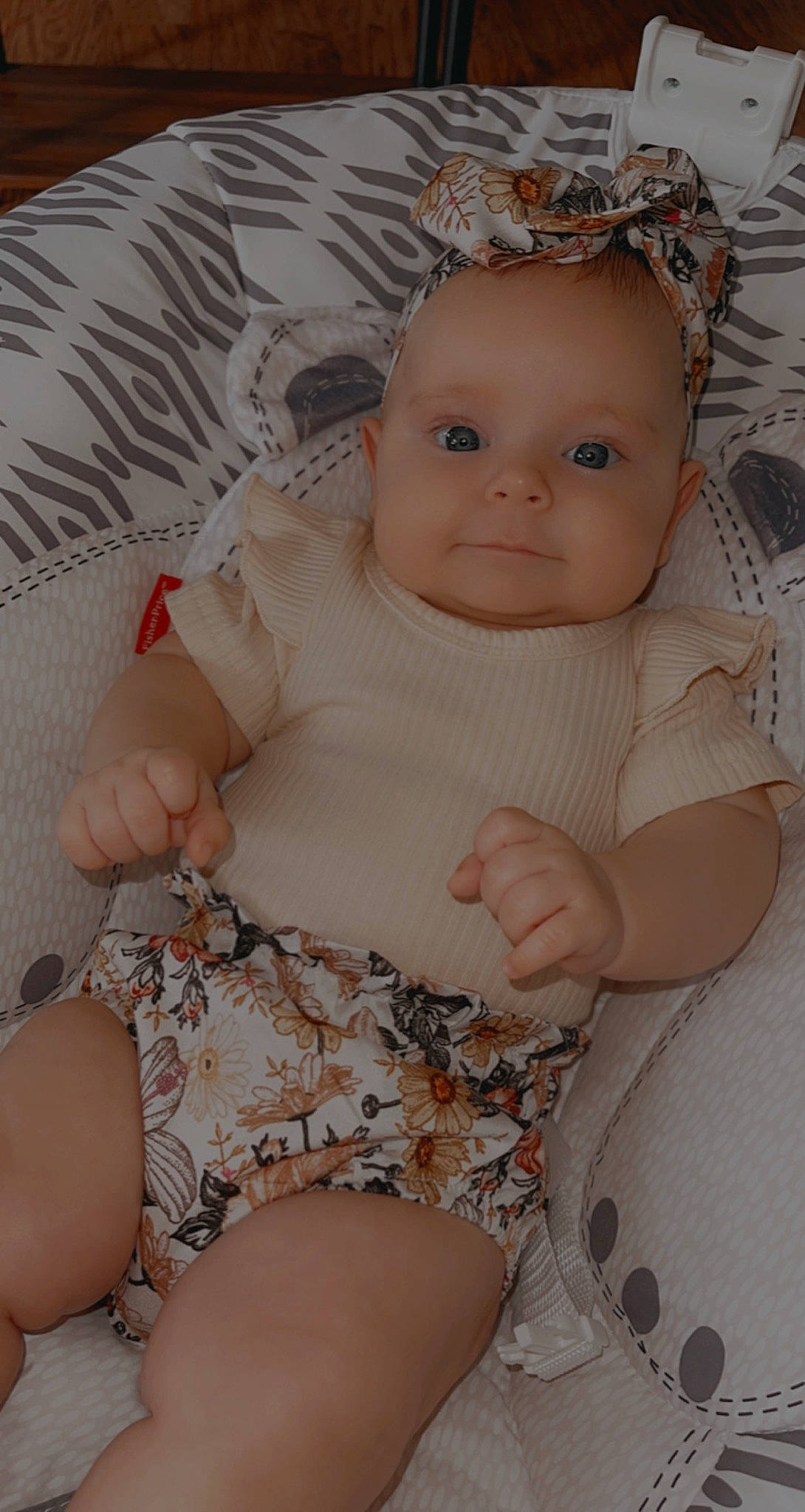 Charlotte joined the competition — help win amazing prizes! baby_toddler_clothing, cheek, comfort, eye, eyebrow, face, finger, hairstyle, hand, head, human_body, iris, lip, mouth, person, pink, skin, stomach, textile, thigh