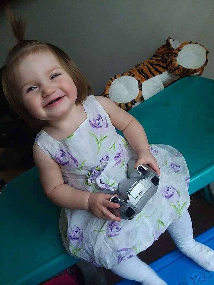 Emileah joined the competition — help win amazing prizes! baby, child, daughter, joy, person, play, skin, smile, toddler