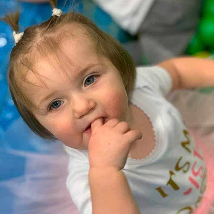 Emileah is registered to the contest to win money with this photo: baby, cheek, child, eye, happy, iris, nose, person, skin, smile, toddler