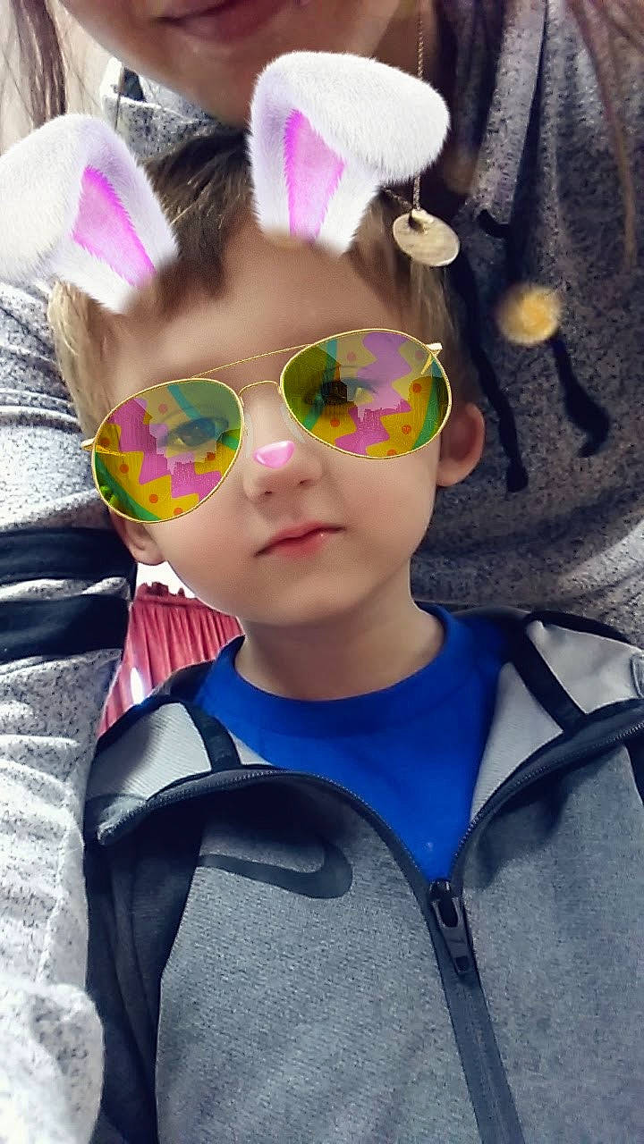 Liam joined the competition — help win amazing prizes! black_hair, child, cool, eyewear, fun, glasses, hair, hair_coloring, hairstyle, person, personal_protective_equipment, smile, sunglasses, vision_care