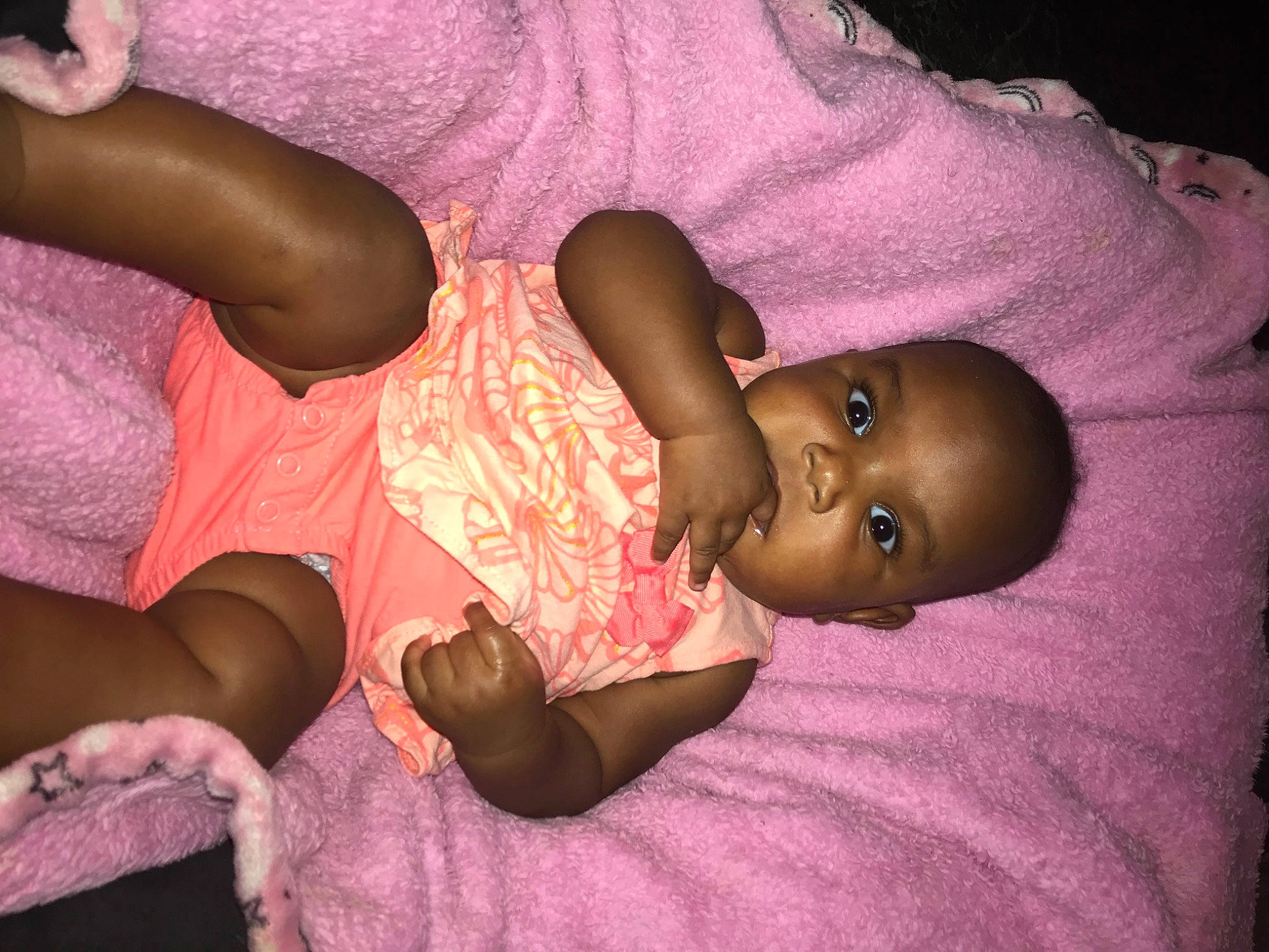 Brooklyn joined the competition — help win amazing prizes! abdomen, arm, black_hair, chest, comfort, eyelash, finger, headgear, human_body, leg, lip, mouth, nail, neck, person, pink, purple, skin, thigh, toddler