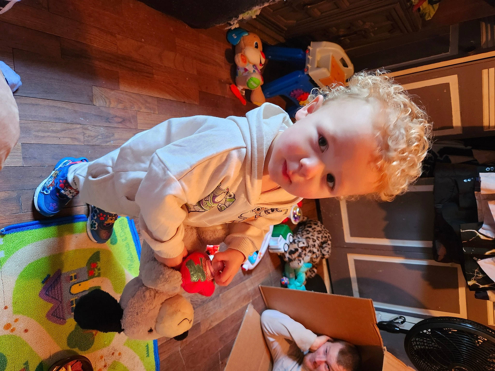 Issac is registered to the contest to win money with this photo: animation, baby, child, costume, entertainment, event, fun, happy, joy, leisure, party, performing_arts, person, play, room, smile, toddler, vacation