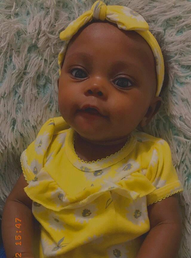 Camiyah joined the competition — help win amazing prizes! art, baby, baby_toddler_clothing, cheek, child, eyebrow, eyelash, fashion_accessory, fun, happy, iris, lip, nose, person, toddler, yellow
