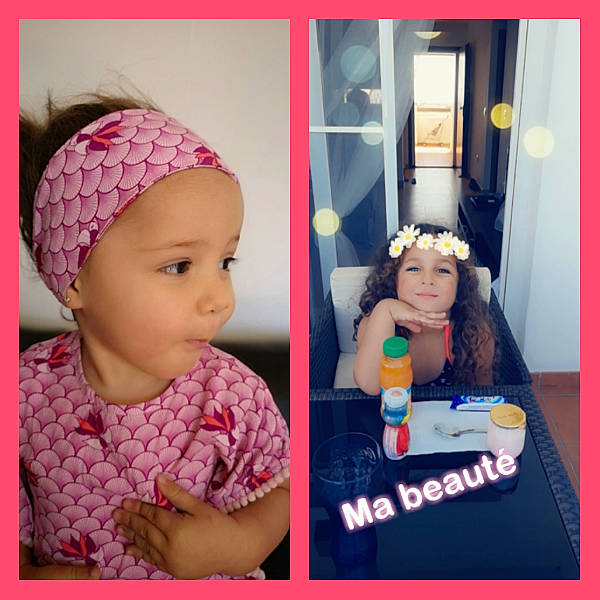 Ayana a rejoint le concours — aidez-le/la à gagner de superbes lots ! art, baby, beanie, bonnet, cap, cheek, child, crochet, hair_accessory, head, headband, headgear, headpiece, knit_cap, person, photography, pink, toddler