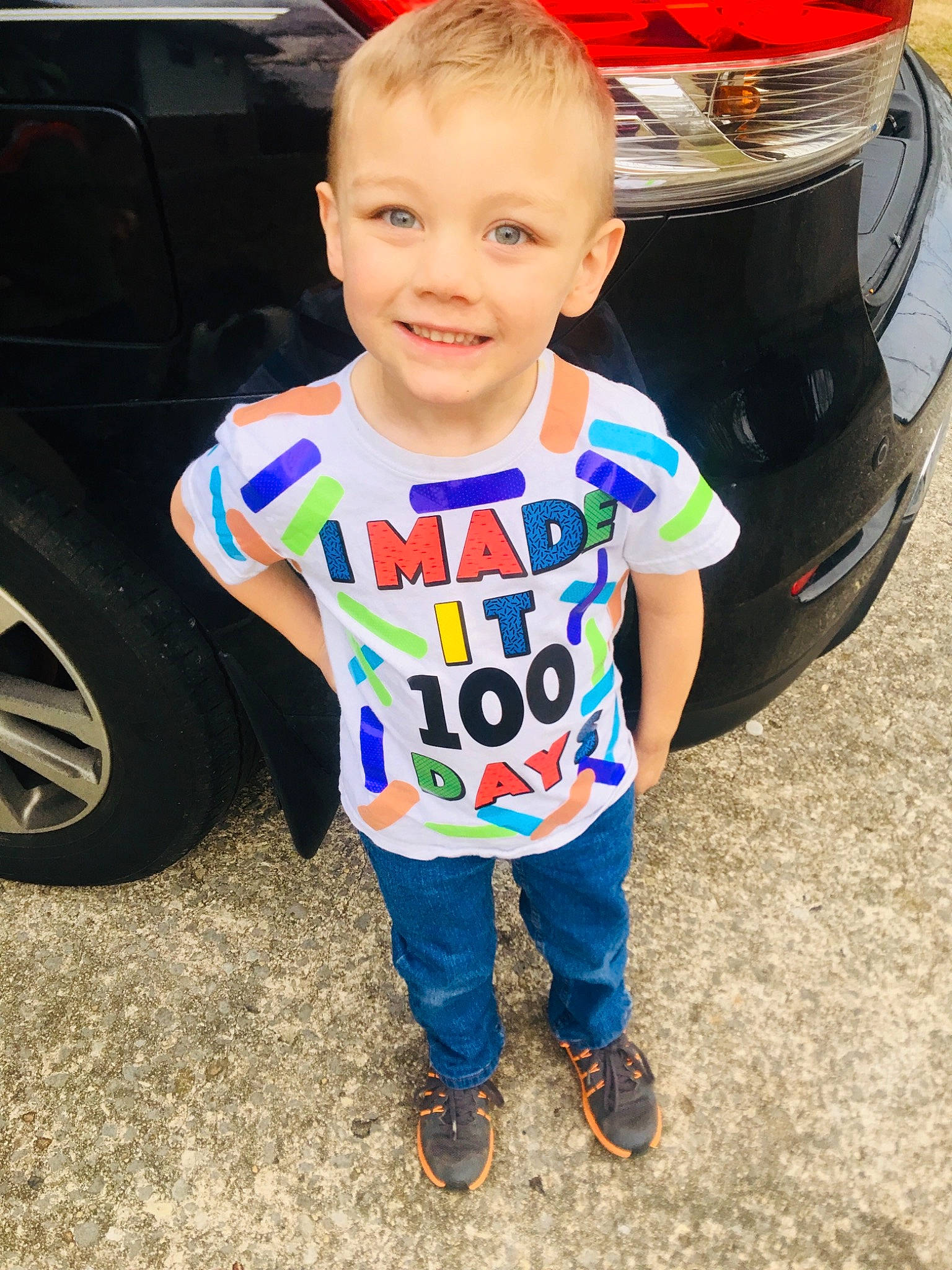 Zayn joined the competition — help win amazing prizes! car, child, cool, face, family_car, footwear, happy, head, joy, outerwear, person, product, rim, shoe, sleeve, smile, sportswear, t_shirt, toddler, top