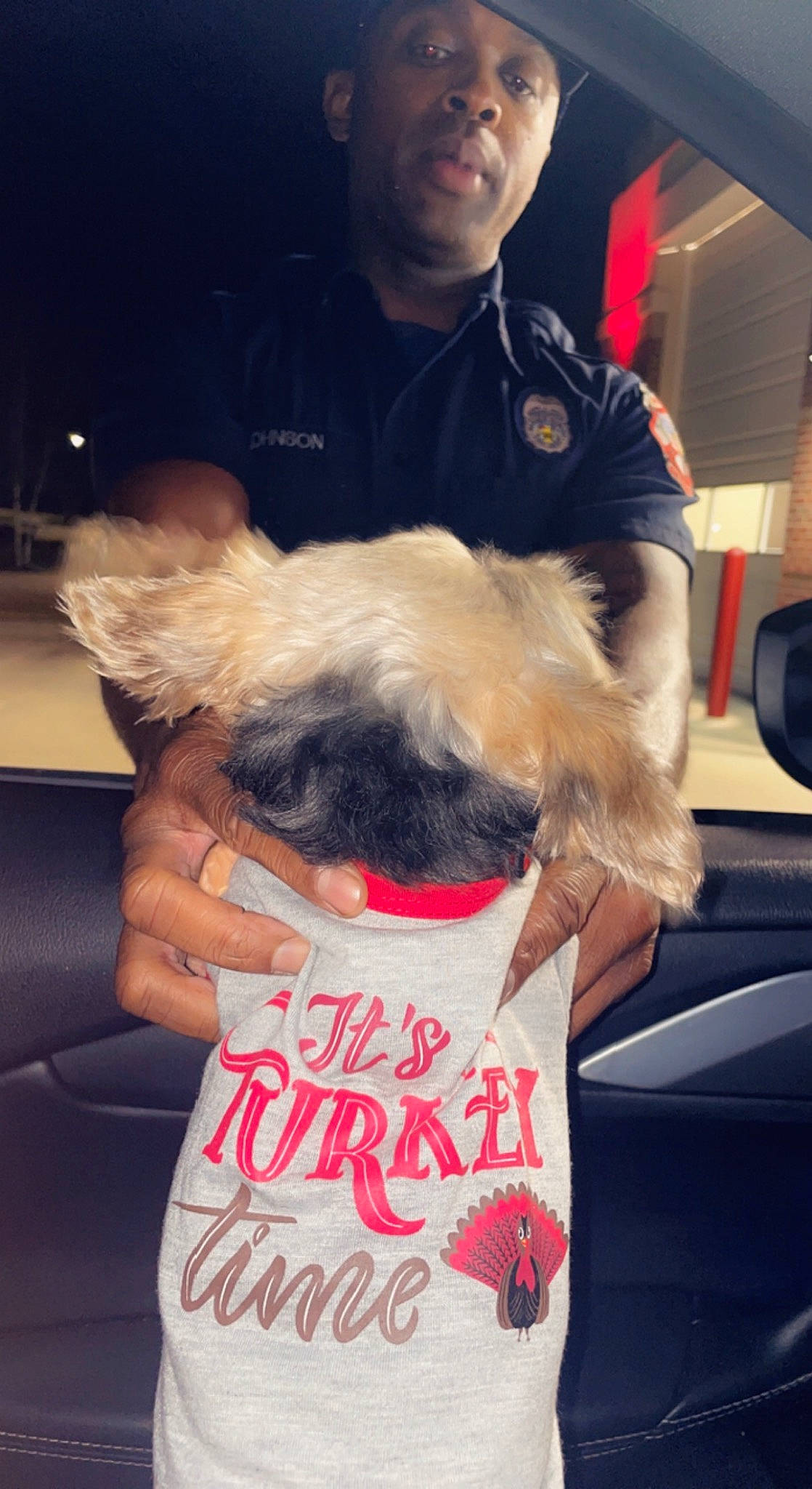 Giovanni joined the competition — help win amazing prizes! companion_dog, event, finger, flesh, fun, fur, gesture, hand, snapshot, t_shirt