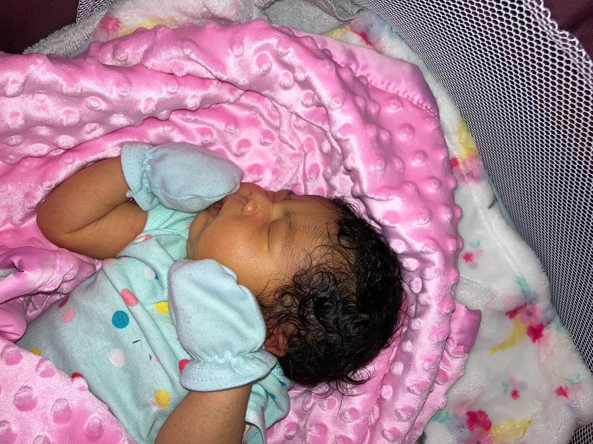 Amor joined the competition — help win amazing prizes! baby, baby_products, baby_sleeping, baby_toddler_clothing, bedtime, cheek, child, comfort, infant_bed, linens, magenta, nap, pattern, person, pink, purple, room, skin, sleep, textile