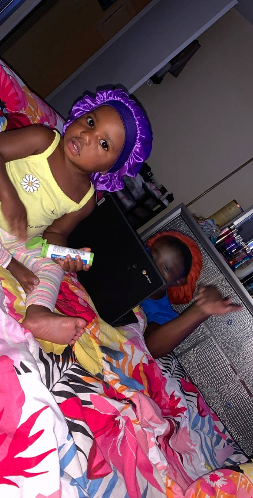 Ayla joined the competition — help win amazing prizes! black_hair, child, headwear, magenta, person, pink, toddler, under_exposed