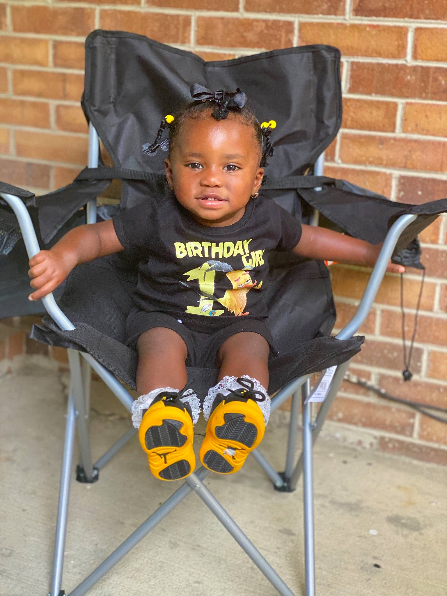 Ayla joined the competition — help win amazing prizes! chair, child, furniture, person, product, sitting