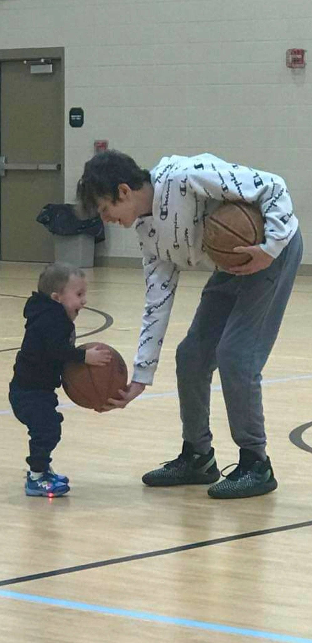 Jordan joined the competition — help win amazing prizes! ball, ball_game, basketball, boot, competition_event, flooring, football, footwear, fun, hardwood, knee, person, player, shoe, shorts, sneakers, sports, sports_equipment, team_sport, tournament