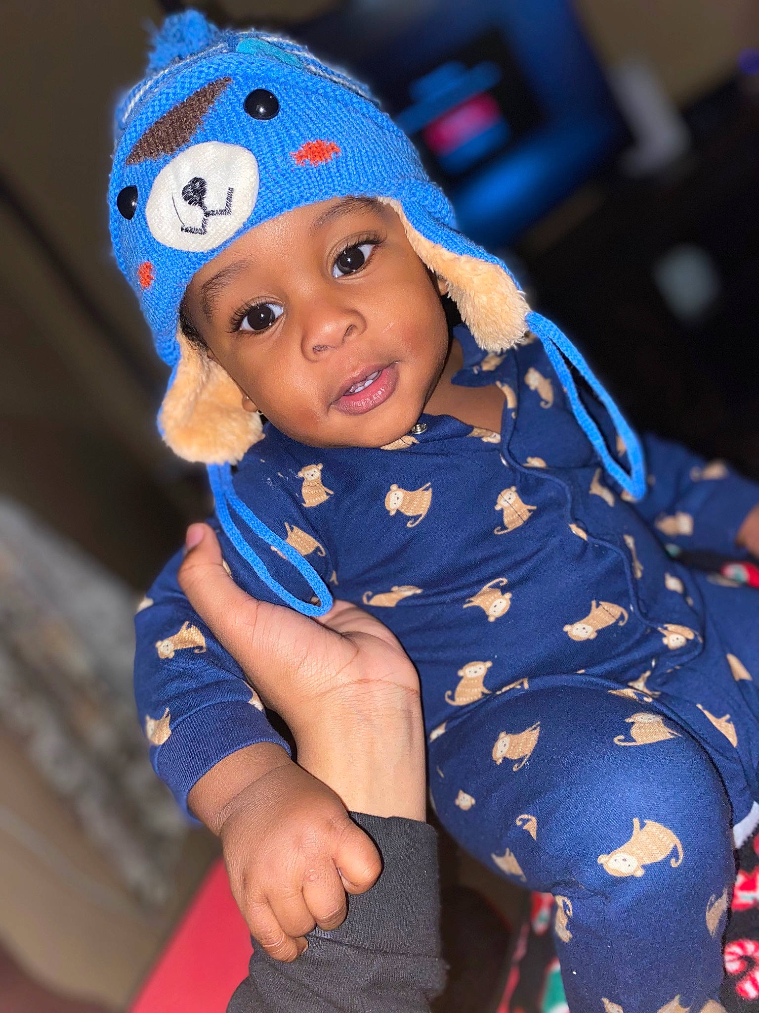 Sabastian joined the competition — help win amazing prizes! azure, baby, baby_toddler_clothing, baseball_cap, blue, cap, child, cool, electric_blue, eye, facial_expression, fashion_accessory, fun, happy, headgear, headwear, leisure, person, sleeve, smile
