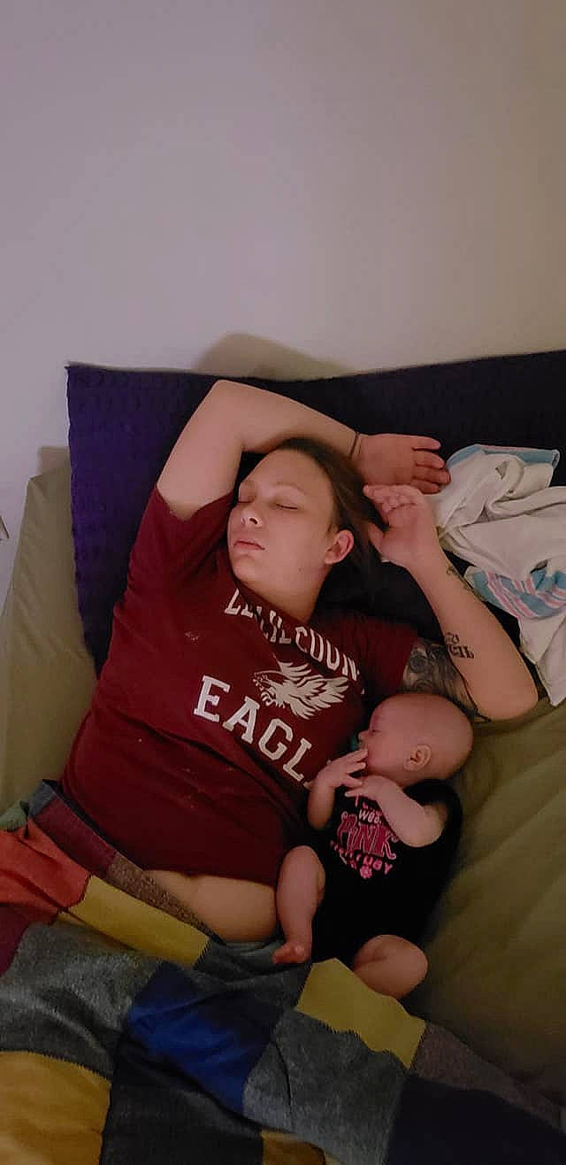 Jacelynn joined the competition — help win amazing prizes! arm, child, finger, gesture, leg, person, toddler