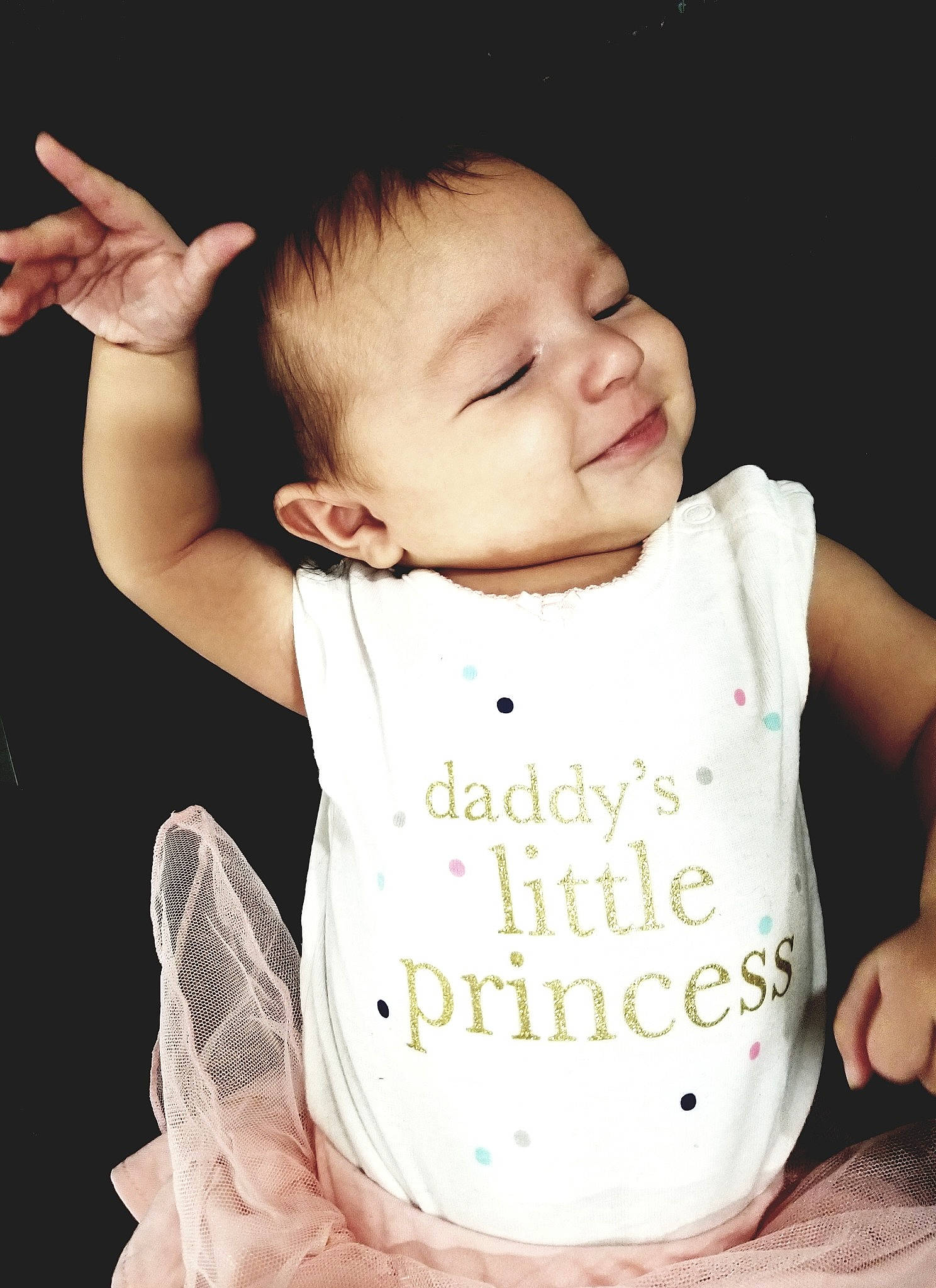 Shelby joined the competition — help win amazing prizes! arm, baby, baby_toddler_clothing, cheek, child, child_model, cool, ear, finger, forehead, gesture, hand, happy, neck, outerwear, person, product, skin, t_shirt, toddler