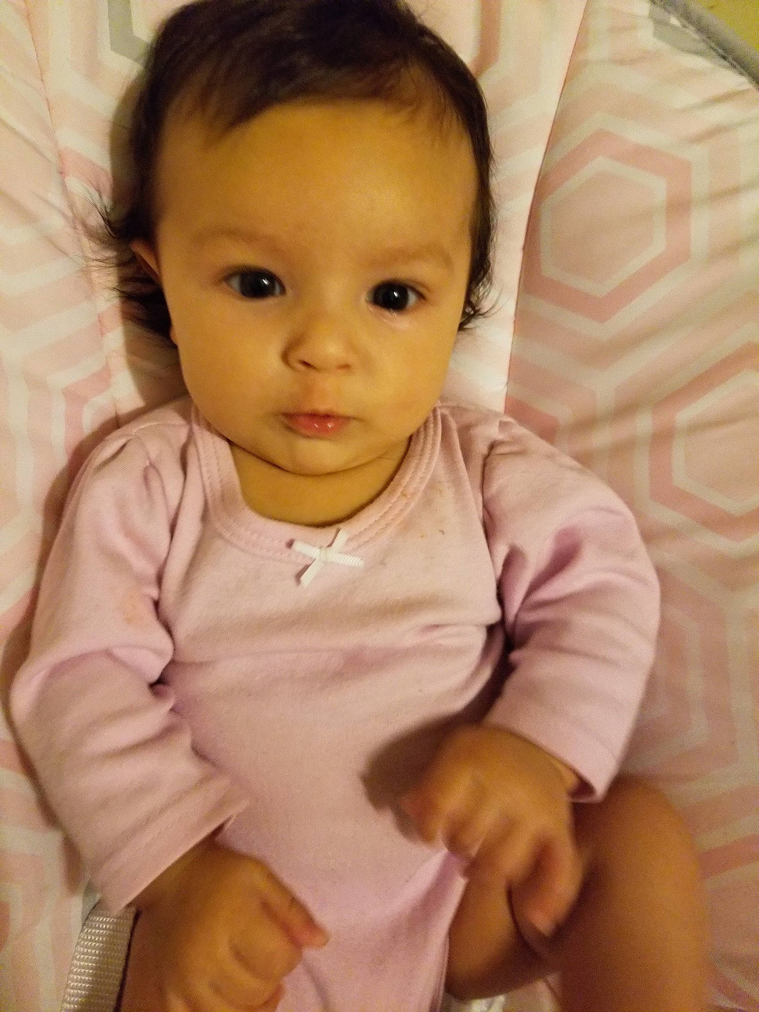 Shelby joined the competition — help win amazing prizes! baby, cheek, child, chin, eye, face, head, lip, nose, person, skin, smile, toddler