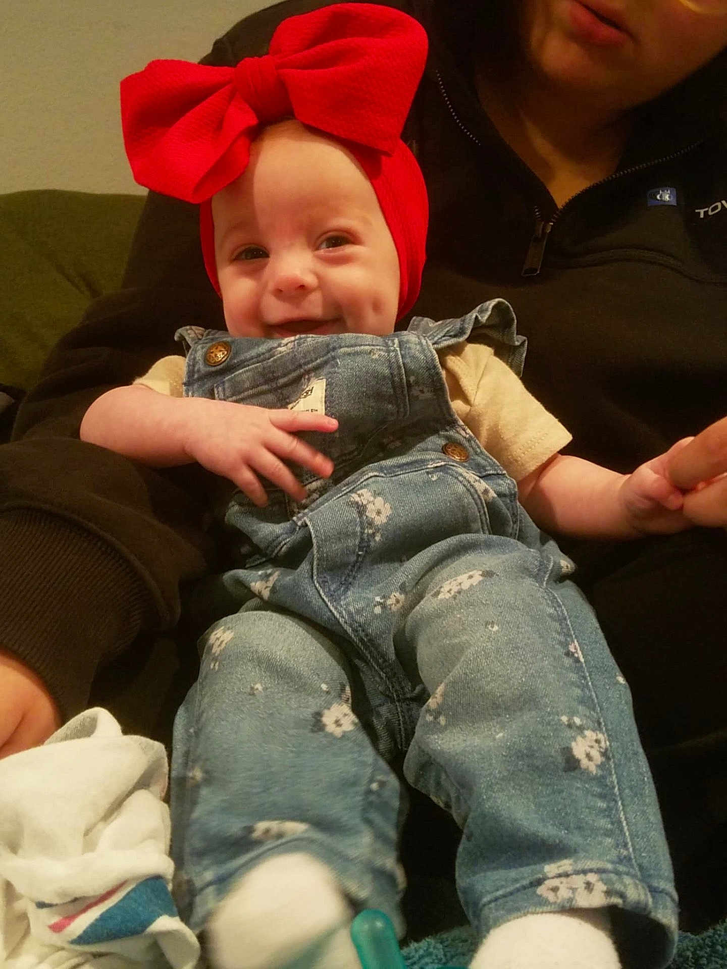 Vivienne joined the competition — help win amazing prizes! accessories, baby, clothing, coat, couch, face, footwear, formalwear, furniture, hat, head, jacket, jeans, pants, person, photography, portrait, shoe, shorts, tie