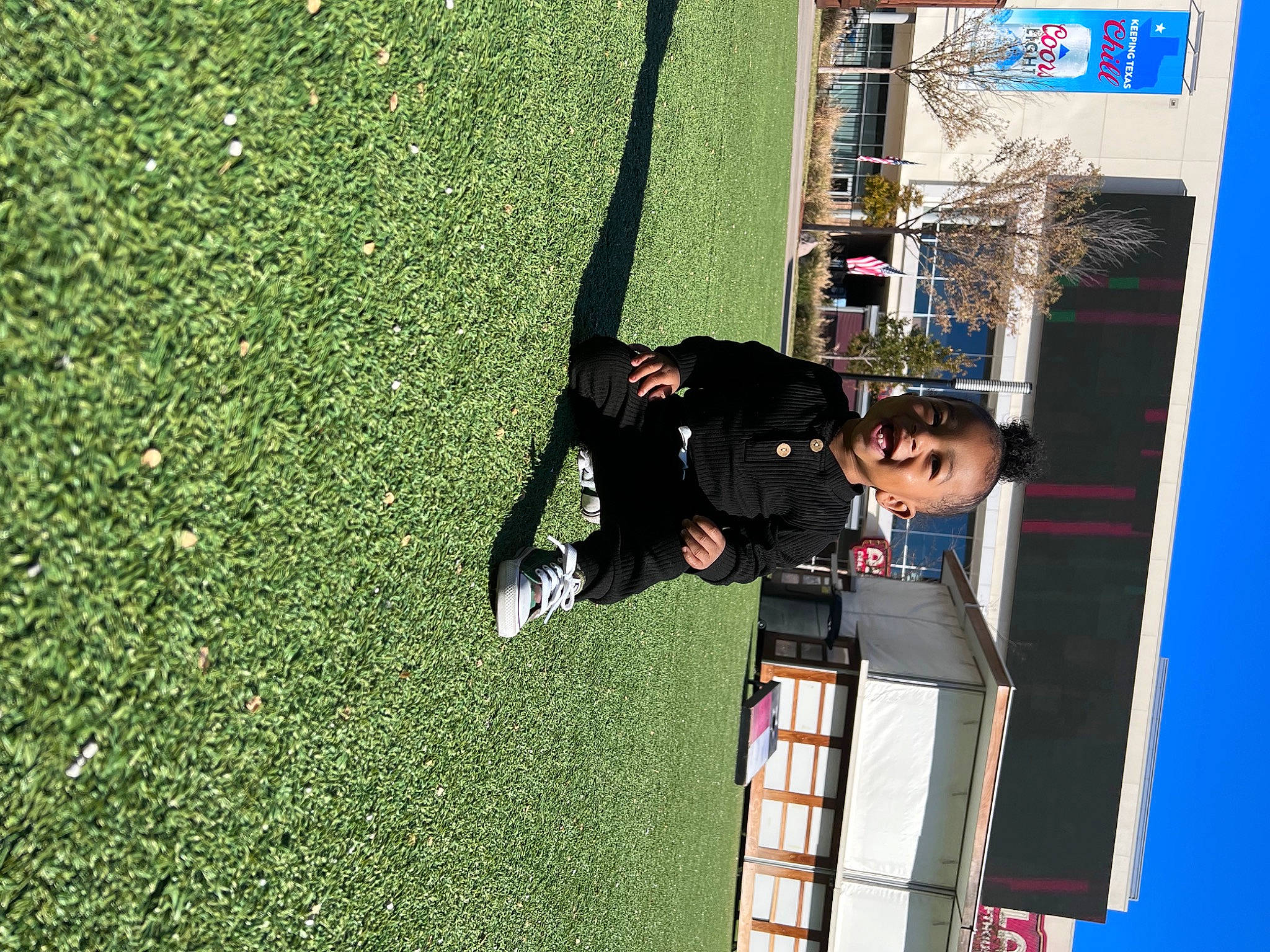 Tyberius is registered to the contest to win money with this photo: fun, grass, leisure, people_in_nature, person, plant, recreation, shadow, sky, tree