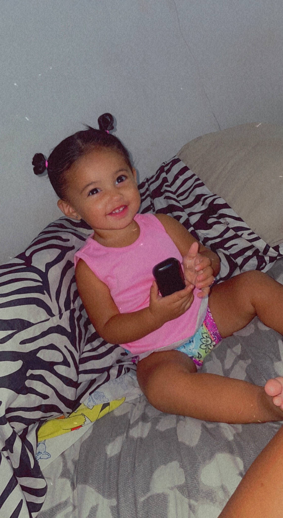 Elena joined the competition — help win amazing prizes! baby_toddler_clothing, cheek, comfort, eye, face, facial_expression, fashion, finger, fun, happy, iris, joy, lap, leg, person, pink, purple, skin, smile, textile