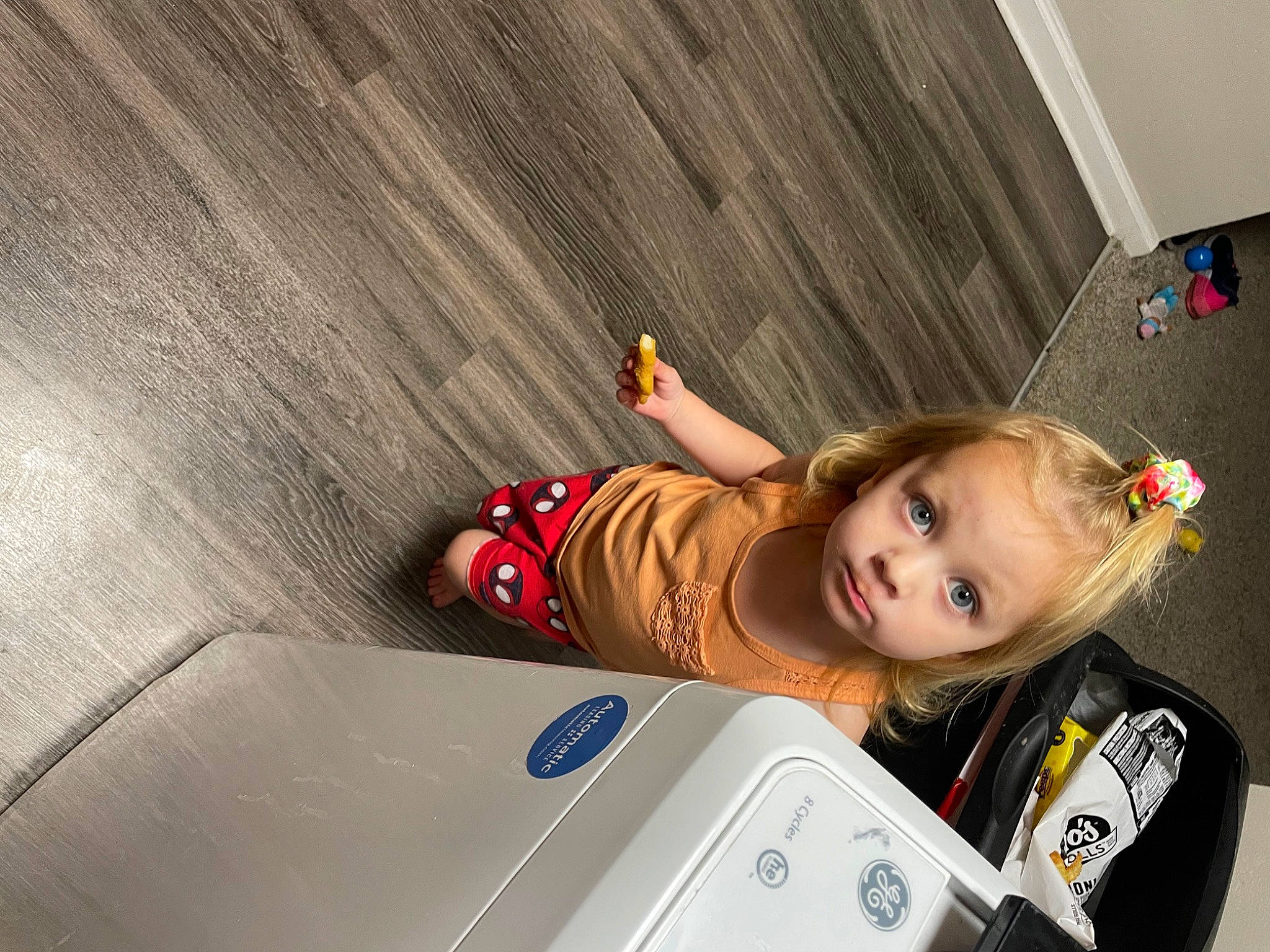 Jazlynn joined the competition — help win amazing prizes! adventure, audio_equipment, auto_part, automotive_design, automotive_exterior, child, flash_photography, flooring, fun, gadget, happy, person, personal_protective_equipment, recreation, room, skin, smile, space, toddler, vehicle_door