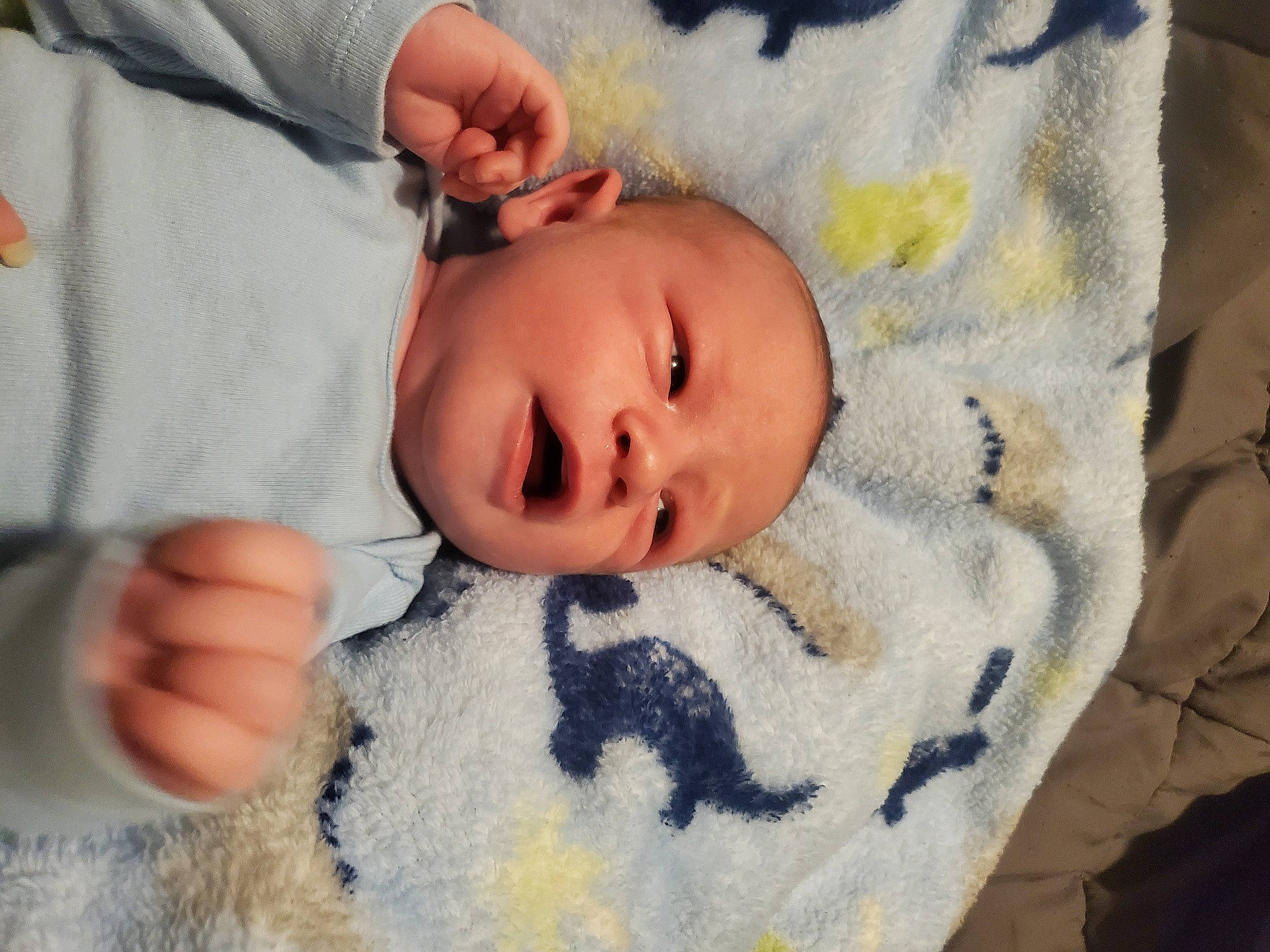 Brandon joined the competition — help win amazing prizes! baby, baby_products, baby_sleeping, baby_toddler_clothing, bedtime, cheek, child, comfort, eye, fur, iris, linens, nose, pattern, person, portrait_photography, skin, sleeve, textile, toddler