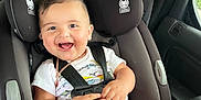Cyphyr Pineda is registered to the contest to win money with this photo: baby, bracelet, car_interior, car_seat, child, clothing, cute, footwear, happy, necklace, portrait, safety, seat, seatbelt, shoe, shorts, smile, toddler, tshirt, window