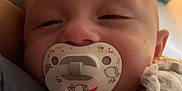 Tucker is registered to the contest to win money with this photo: baby, blue, cheek, chin, comfort, ear, eye, eyebrow, eyelash, facial_expression, forehead, hairstyle, head, lip, mouth, nose, product, skin, smile, vertebrate