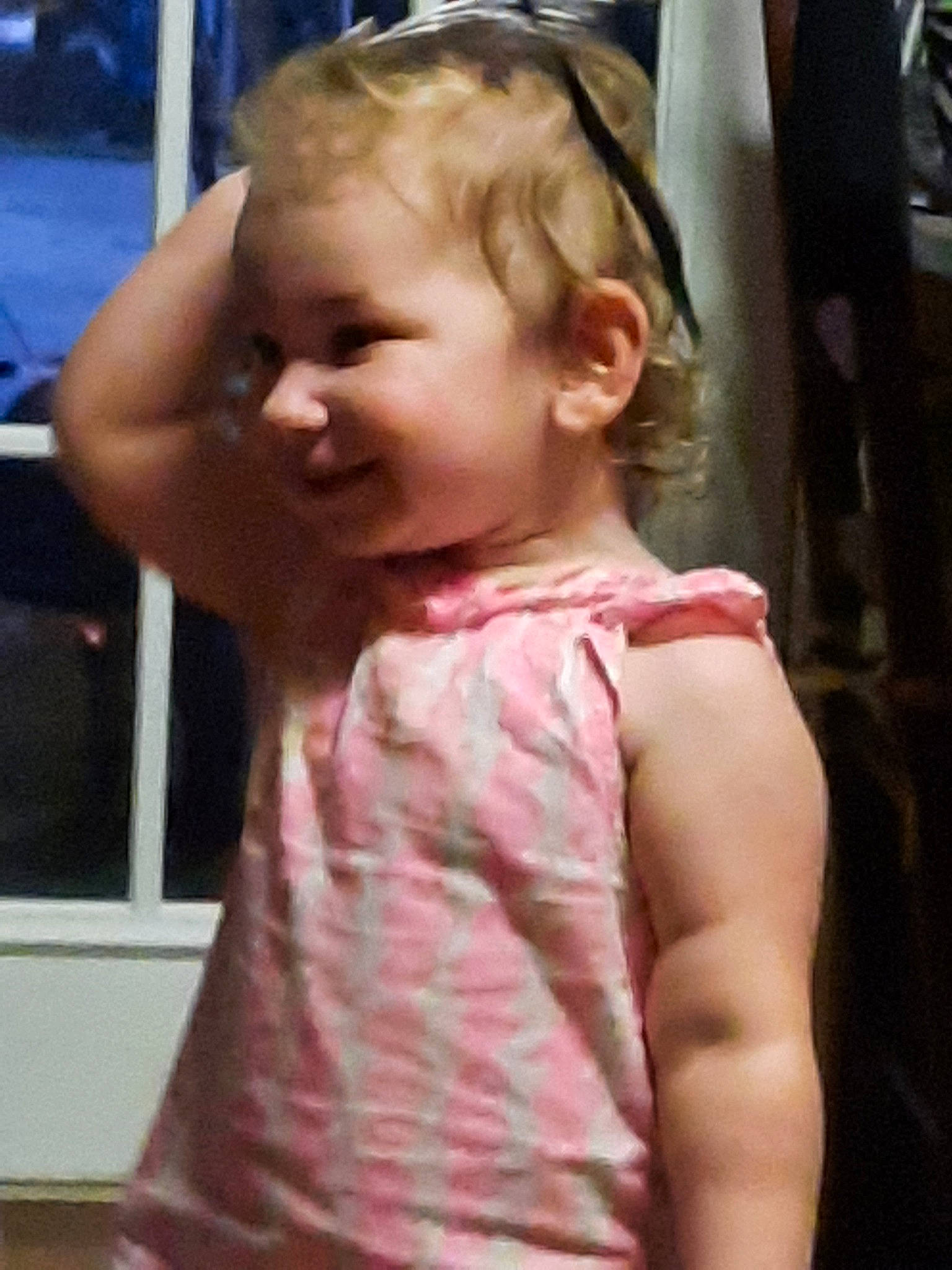 Delaney joined the competition — help win amazing prizes! arm, baby, blond, cheek, child, chin, ear, face, hair, hairstyle, head, joy, neck, nose, person, shoulder, skin, smile, toddler