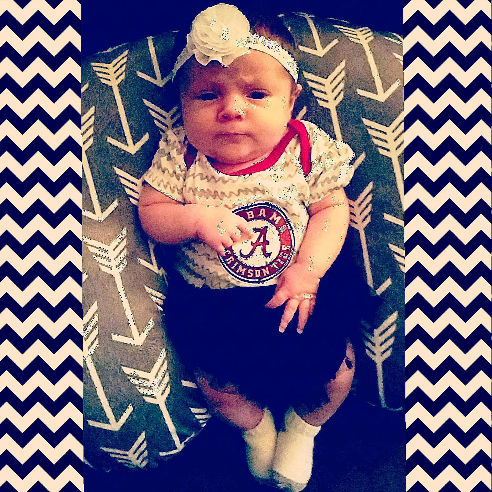 Farrah is registered to the contest to win money with this photo: art, child, cool, happy, pattern, person, smile, toddler