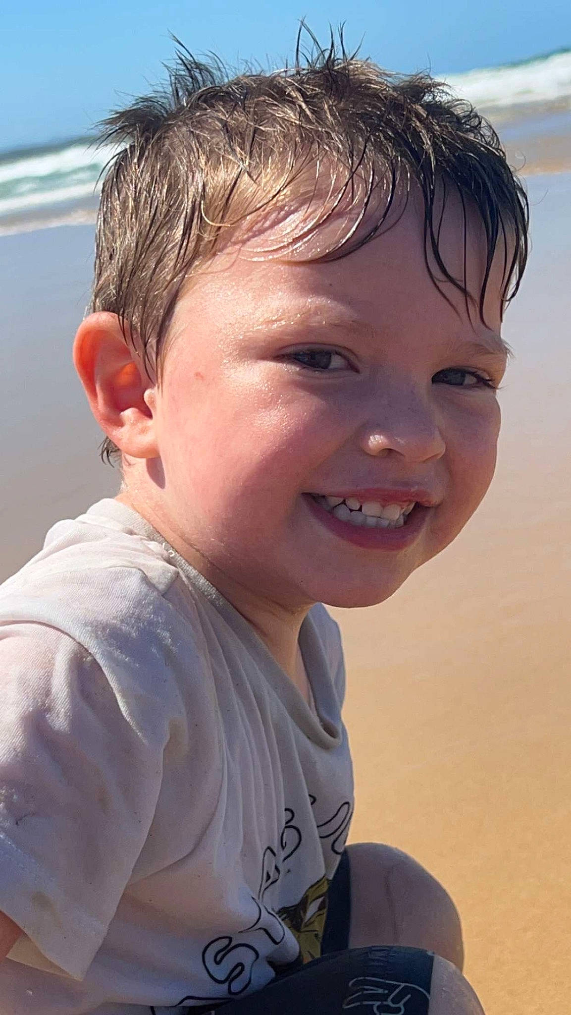 Kaylen joined the competition — help win amazing prizes! cheek, chin, eye, flash_photography, forehead, gesture, hair, happy, head, iris, jaw, joy, lip, mouth, neck, nose, people_on_beach, person, skin, smile