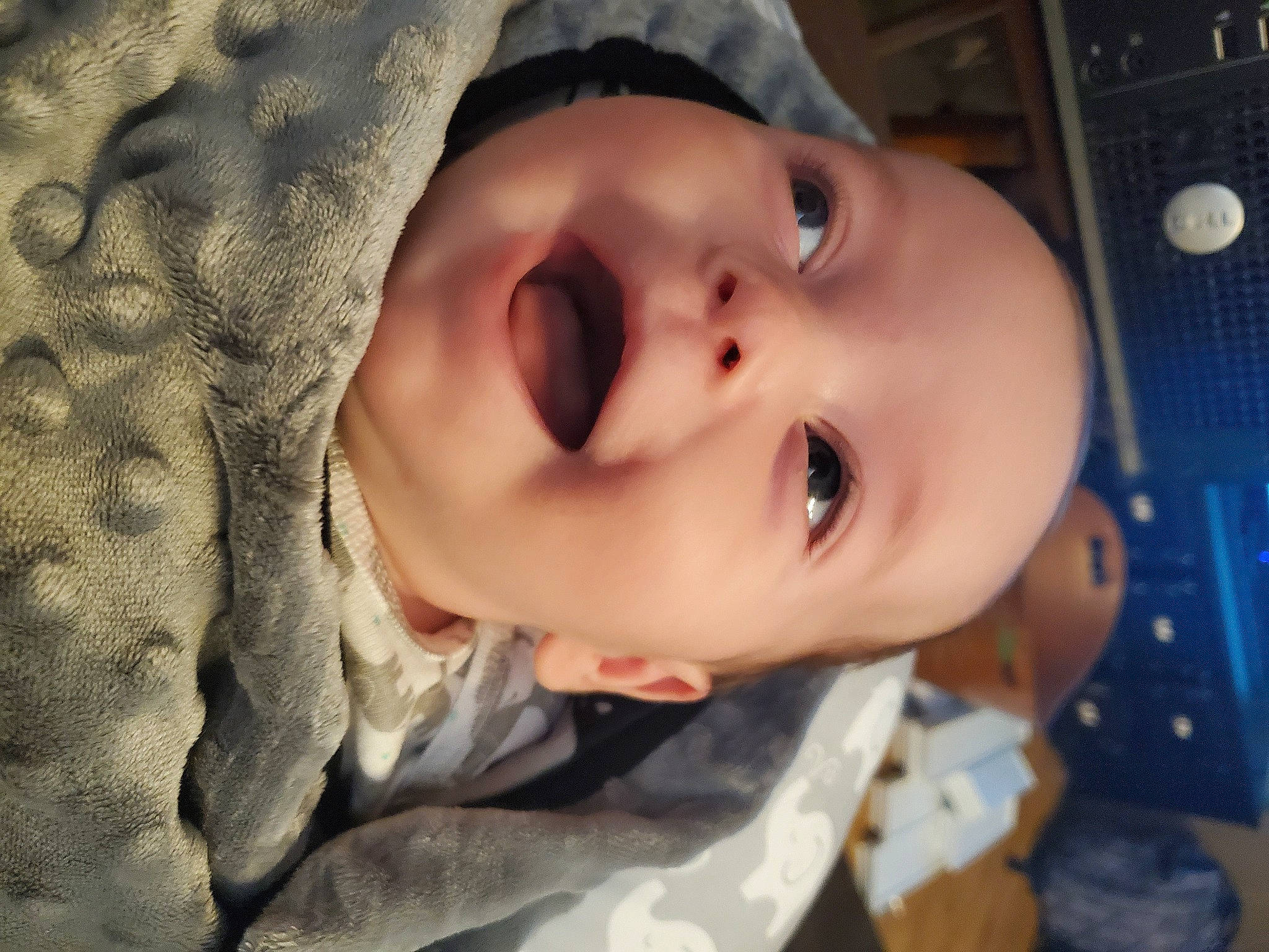 Ezra joined the competition — help win amazing prizes! baby, baby_toddler_clothing, cheek, child, comfort, eye, eyebrow, eyelash, flash_photography, grass, happy, headwear, iris, lip, mouth, nose, pattern, person, skin, sleeve