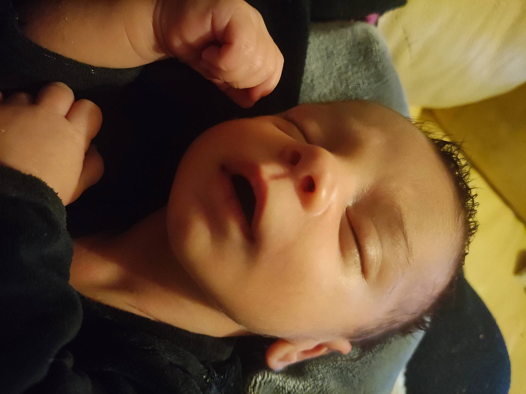 Lyvio participe au concours pour gagner de l'argent avec cette photo : black_hair, cheek, child, comfort, ear, eye, eyebrow, eyelash, finger, flash_photography, forehead, gesture, hand, happy, head, mouth, neck, nose, person, skin