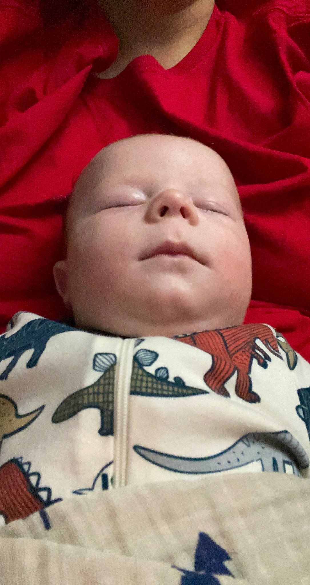 Carsen joined the competition — help win amazing prizes! baby, baby_products, baby_sleeping, baby_toddler_clothing, bedtime, cheek, child, close_up, comfort, eye, eyebrow, face, head, linens, mouth, nose, person, skin, sleeve, textile