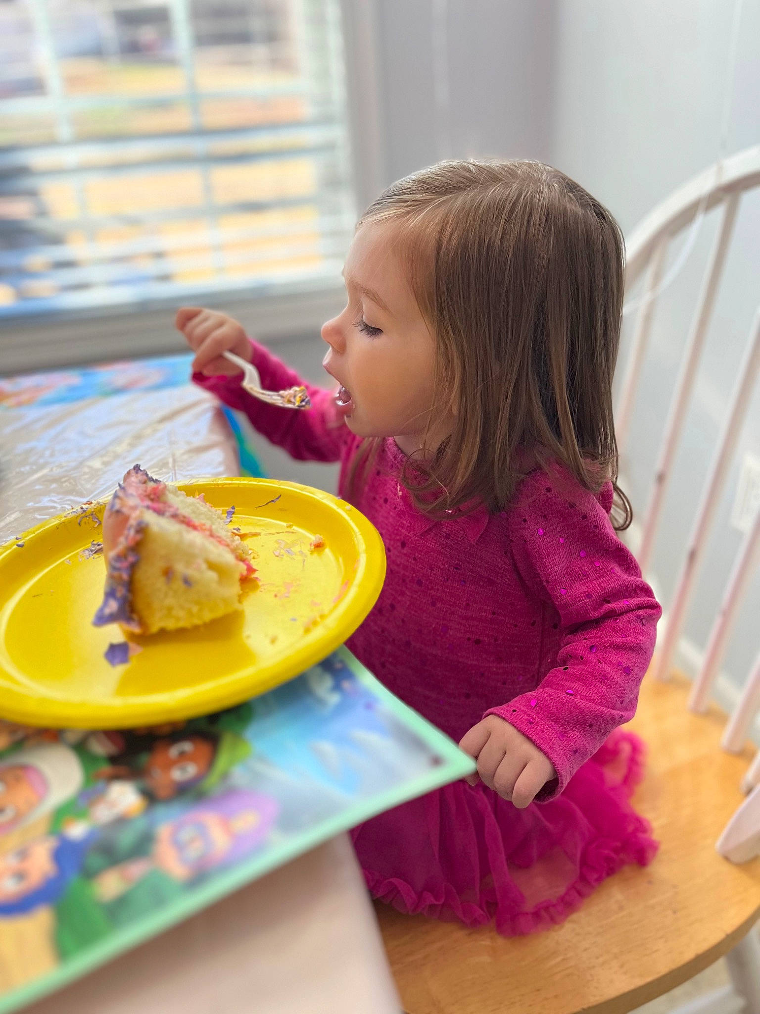 Karley is registered to the contest to win money with this photo: baby, baby_toddler_clothing, child, comfort_food, cuisine, dessert, dish, food, food_craving, fun, ingredient, leisure, person, plate, play, recipe, sharing, sweetness, table, tableware
