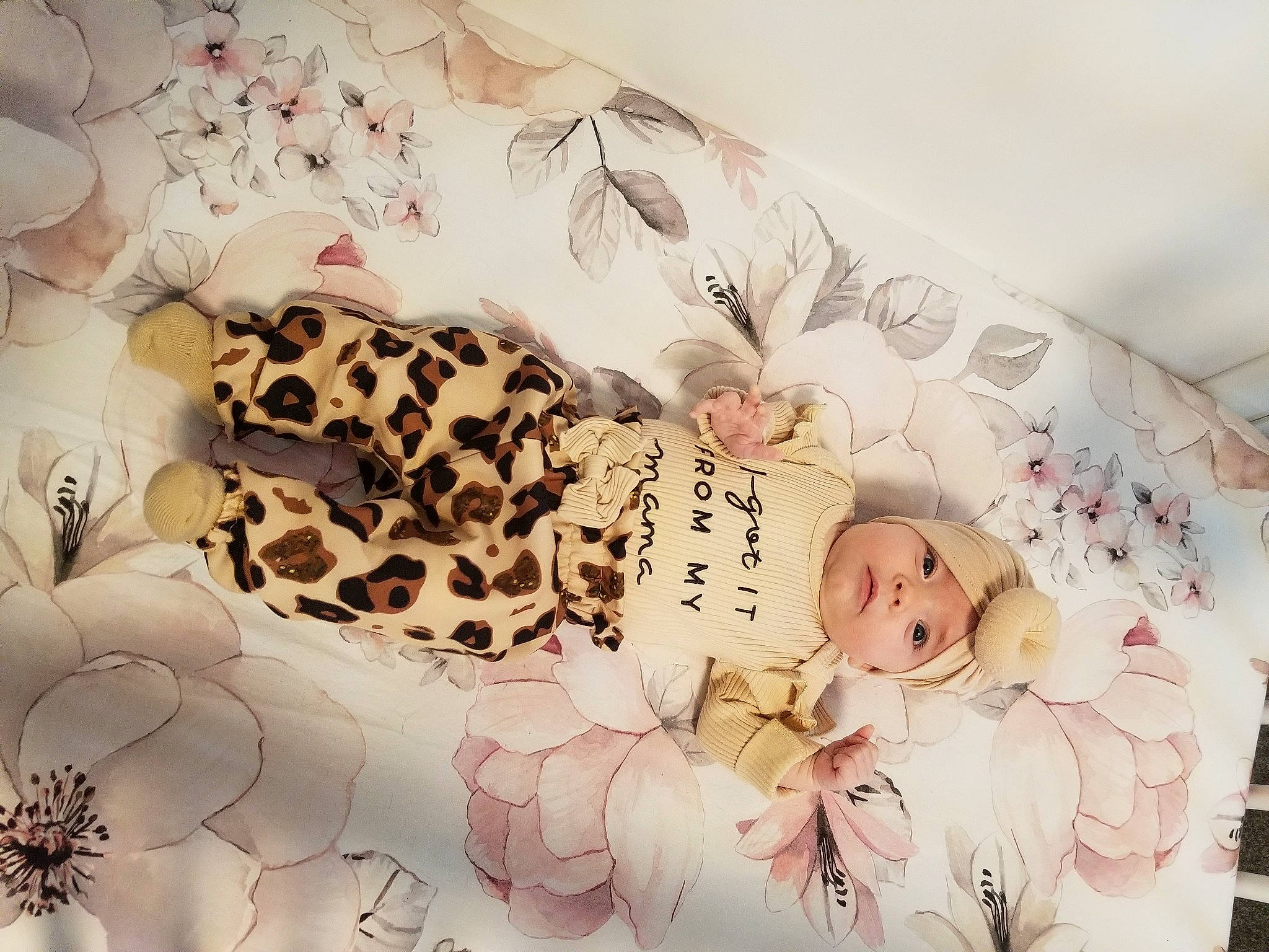 Nora joined the competition — help win amazing prizes! baby_products, baby_toddler_clothing, baby_toys, bedding, child, comfort, comfort_food, fashion_accessory, font, fur, headwear, linens, paper, pattern, peach, person, petal, room, sleeve, stuffed_toy