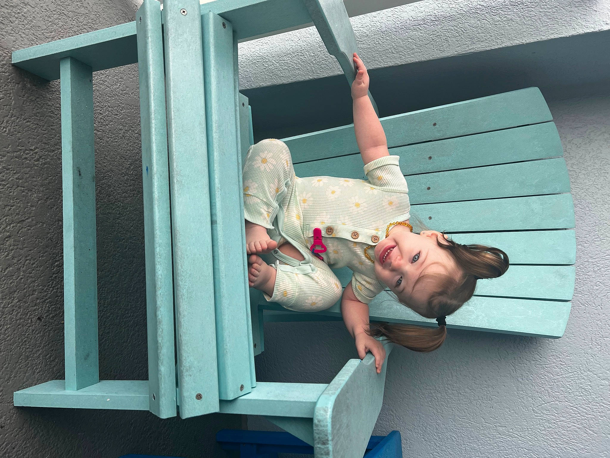 Kinadee is registered to the contest to win money with this photo: baby_toddler_clothing, balance, child, comfort, elbow, fun, knee, leisure, person, room, sitting, toddler, vacation, wrist