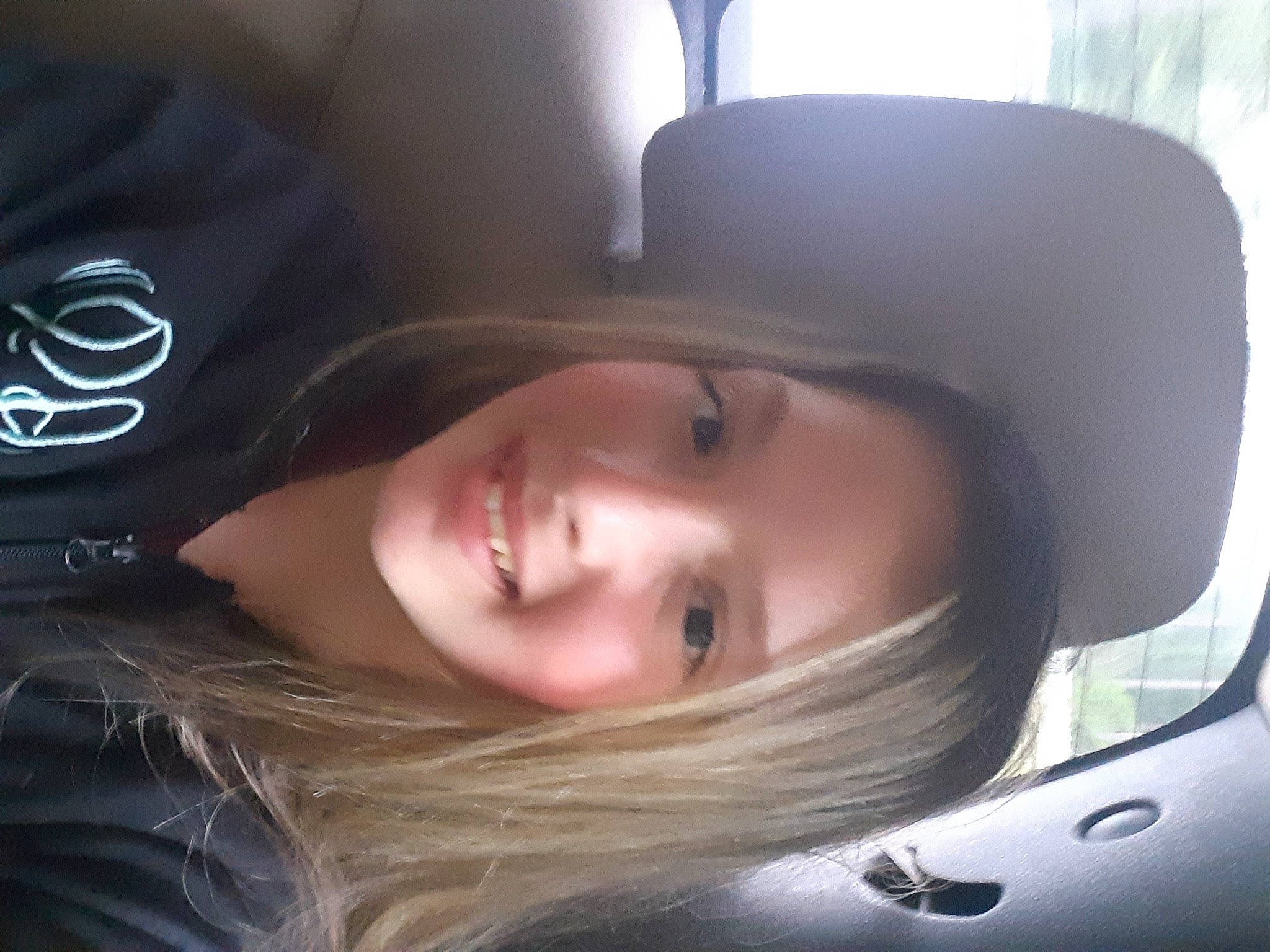 Abbey joined the competition — help win amazing prizes! beauty, black_hair, cool, face, head, headgear, joy, lip, mouth, nose, person, photography, selfie