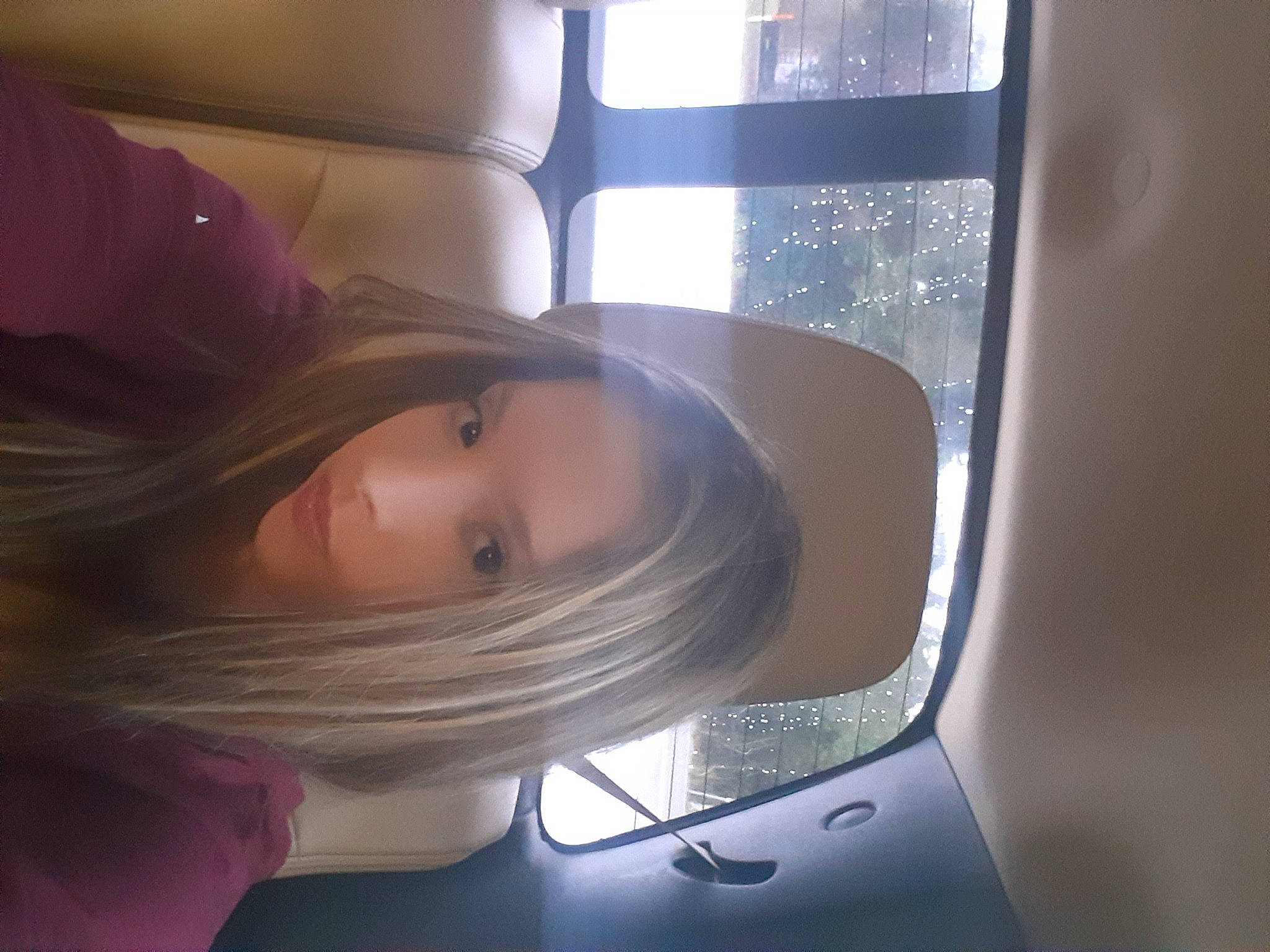 Abbey joined the competition — help win amazing prizes! blond, brown_hair, eyelash, glass, hair, lip, long_hair, material_property, mirror, neck, nose, person, photography, reflection, selfie, skin, window