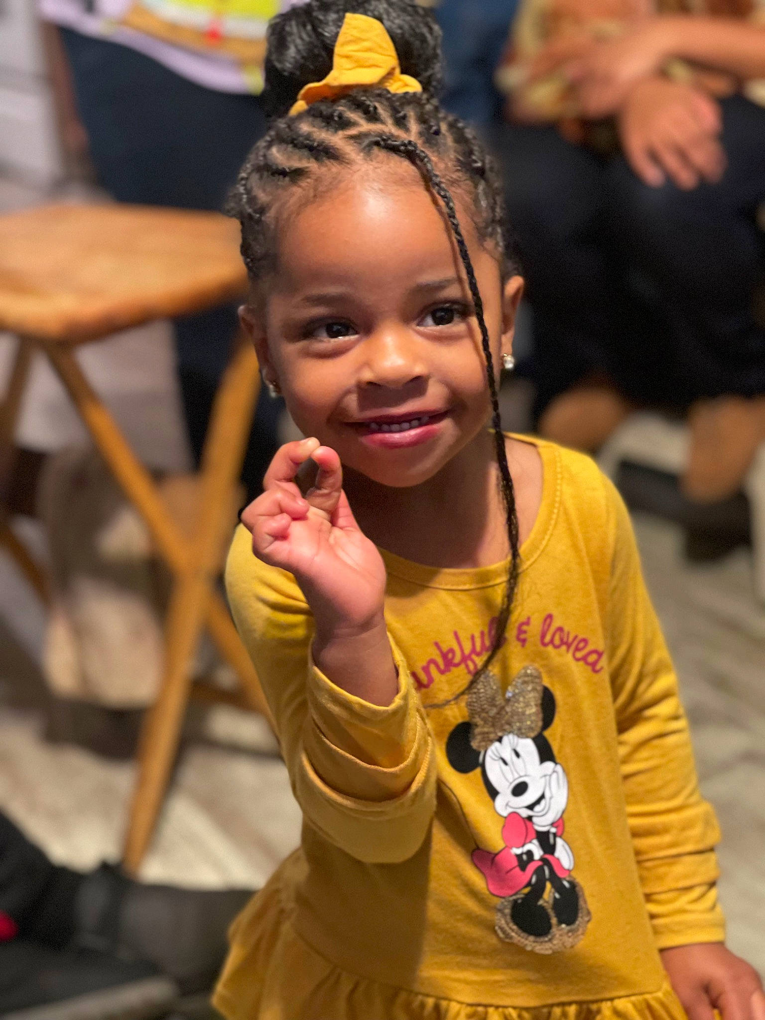 Nariyah joined the competition — help win amazing prizes! adaptation, chair, child, costume, event, fashion_accessory, fashion_design, fun, happy, headpiece, jewellery, joy, leisure, necklace, party, people, person, sleeve, smile, t_shirt