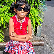 Ashvitha participe au concours pour gagner de l'argent avec cette photo : accessories, blouse, car, child, clothing, dress, face, female, girl, head, jewelry, miniskirt, necklace, person, photography, portrait, shorts, skirt, transportation, vehicle