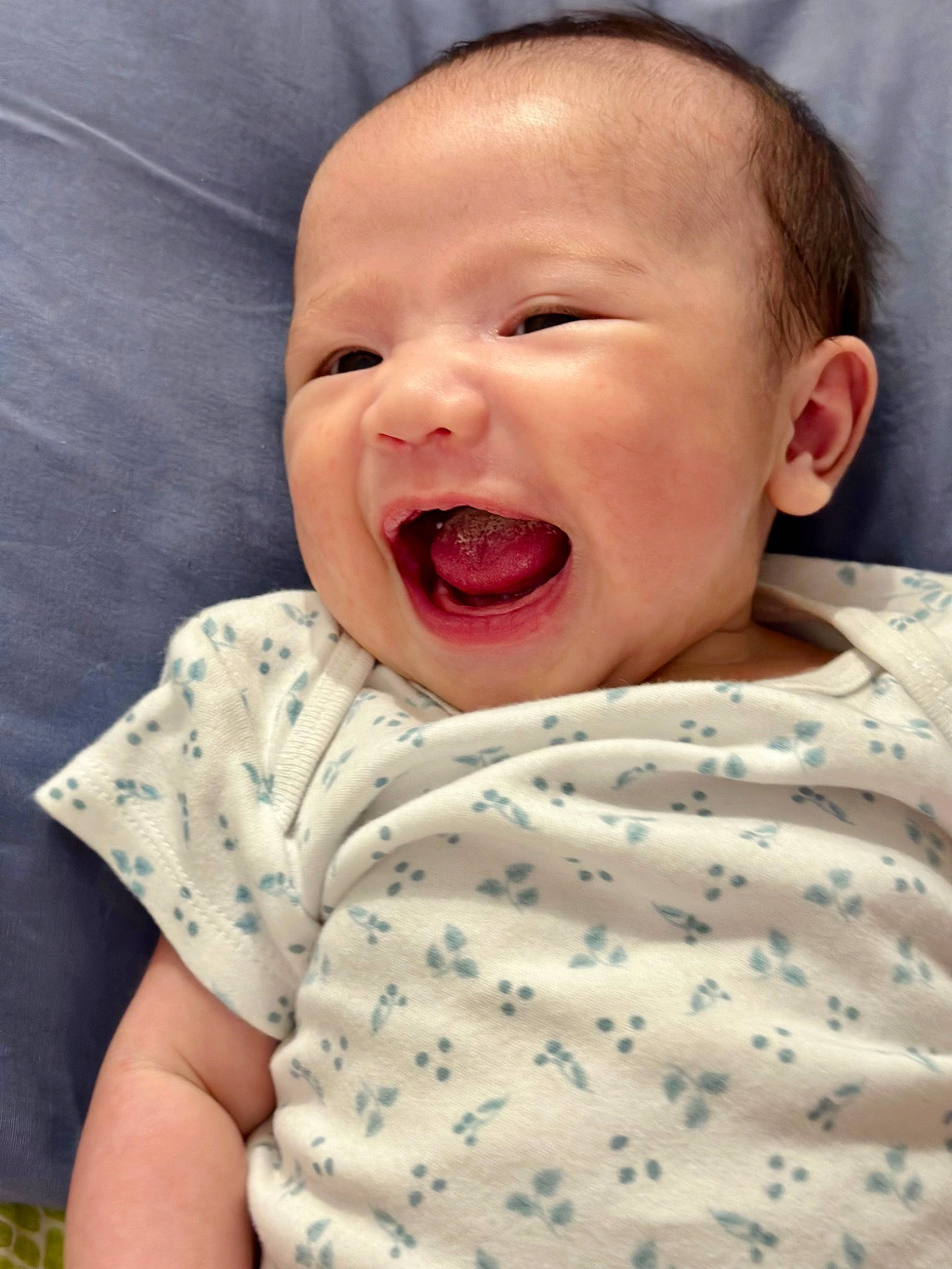 Chloe joined the competition — help win amazing prizes! baby, baby_laughing, baby_toddler_clothing, cheek, child, comfort, event, eye, eyelash, fun, happy, iris, laugh, lip, mouth, nose, person, shout, sleeve, smile