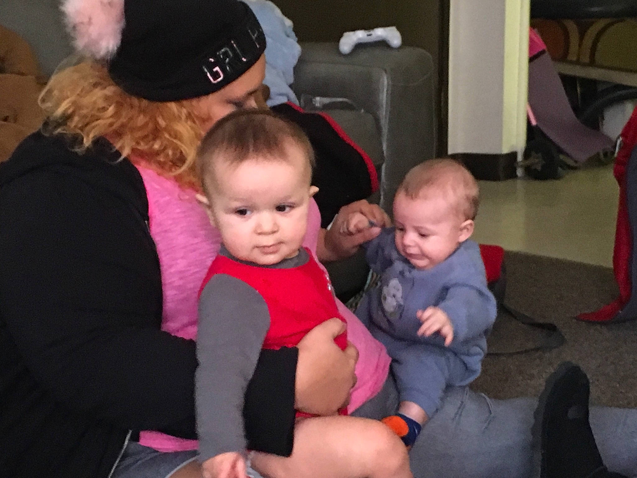 Donavan joined the competition — help win amazing prizes! child, day, ear, family, fun, girl, grandparent, infant, lap, organ, people, person, play, product, sitting, smile, toddler