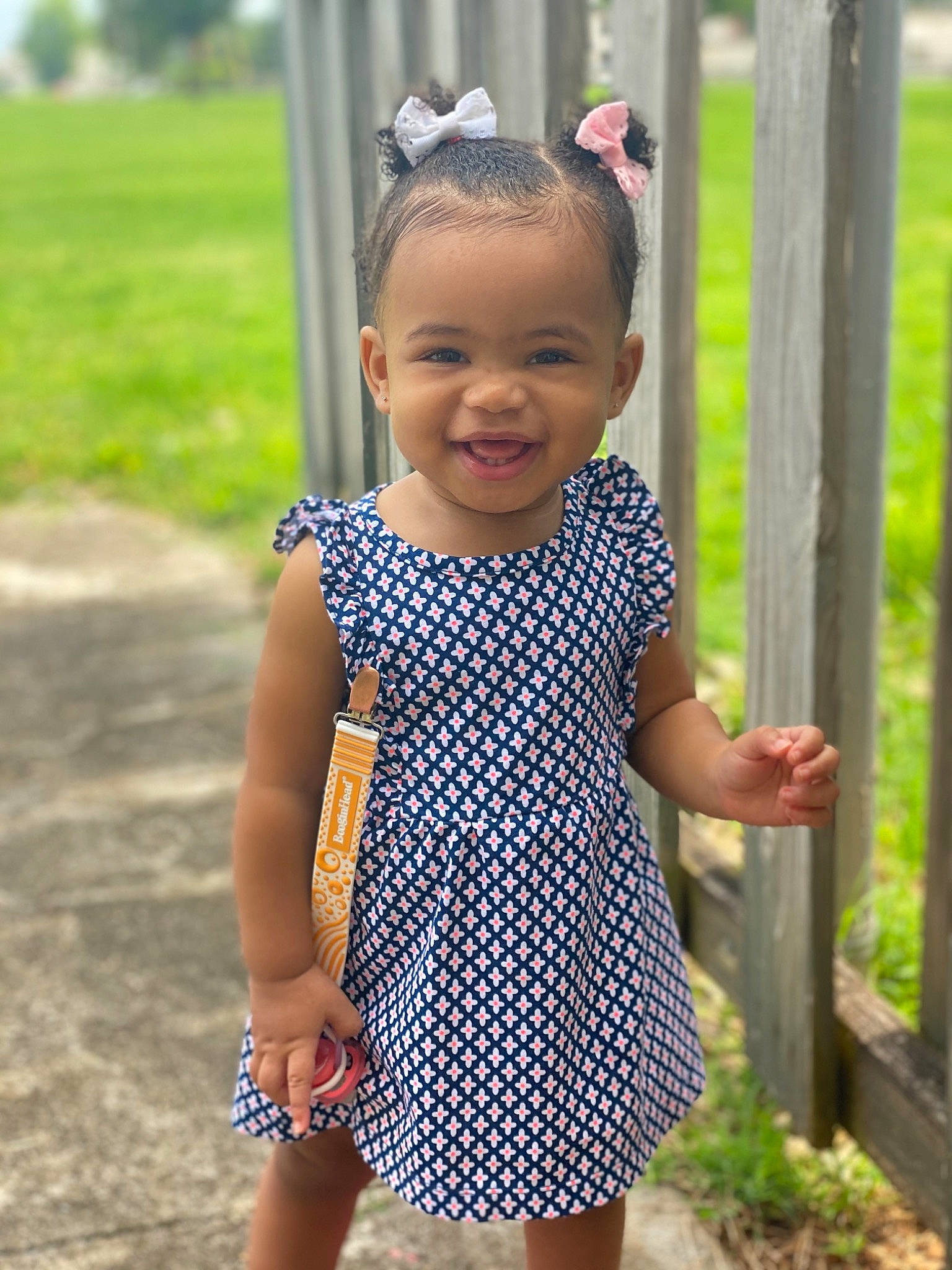 Dalia joined the competition — help win amazing prizes! baby, baby_toddler_clothing, child, child_model, clothing, day_dress, design, dress, joy, pattern, person, plant, polka_dot, sleeve, smile, summer, toddler, vacation, yellow