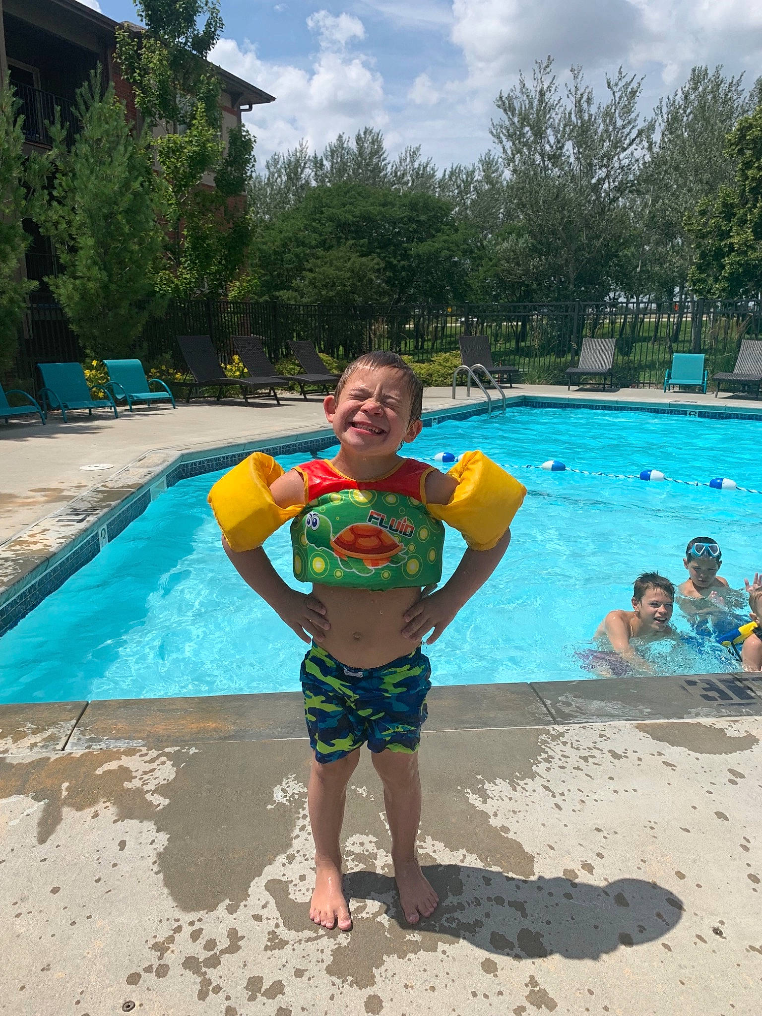 Zayn joined the competition — help win amazing prizes! amusement_park, child, fun, headwear, joy, leisure, leisure_centre, park, person, personal_protective_equipment, play, recreation, resort, summer, swimming, swimming_pool, toddler, tourism, vacation, water