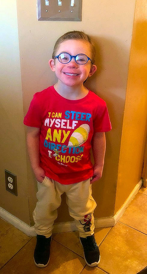 Zayn joined the competition — help win amazing prizes! child, cool, glasses, joy, person, sleeve, standing, t_shirt, toddler