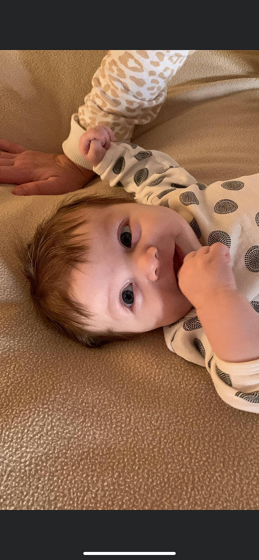 Elayna joined the competition — help win amazing prizes! baby, baby_toddler_clothing, cheek, child, comfort, eyelash, fashion_accessory, finger, flooring, fur, happy, iris, linens, lip, nail, nose, person, skin, sleeve, toddler