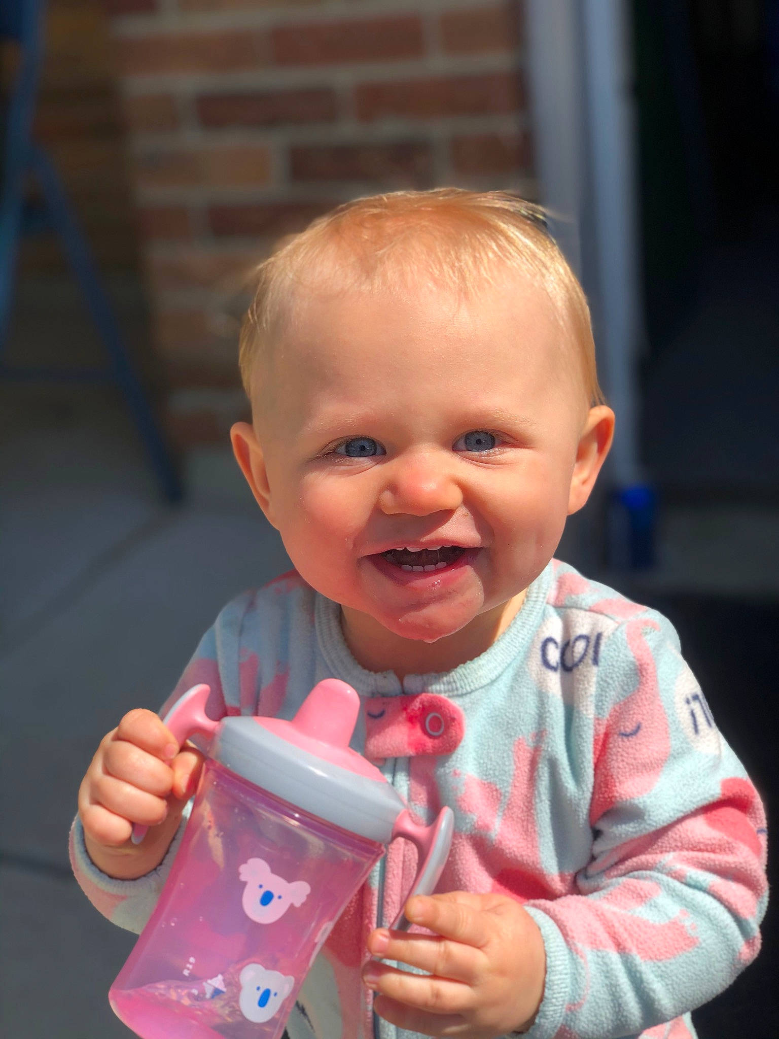 Harper joined the competition — help win amazing prizes! baby, child, person, play, smile, toddler