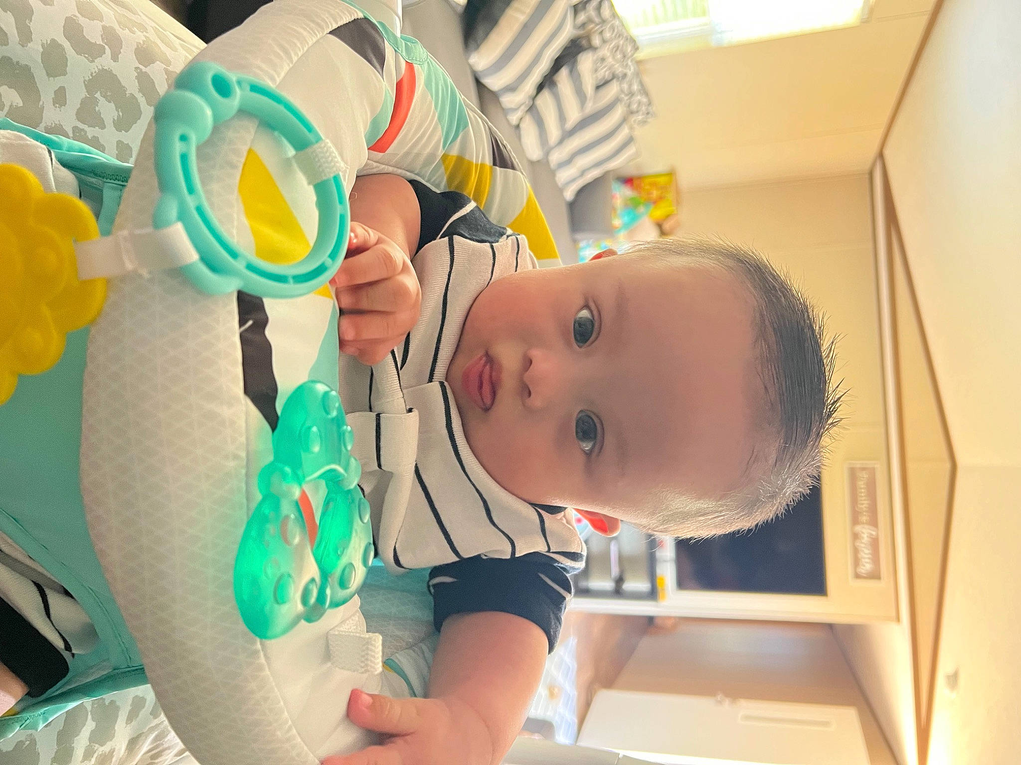 Kayden is registered to the contest to win money with this photo: baby, baby_products, baby_safety, baby_toddler_clothing, baby_toys, child, comfort, fun, happy, leisure, party, person, plastic, play, room, toddler