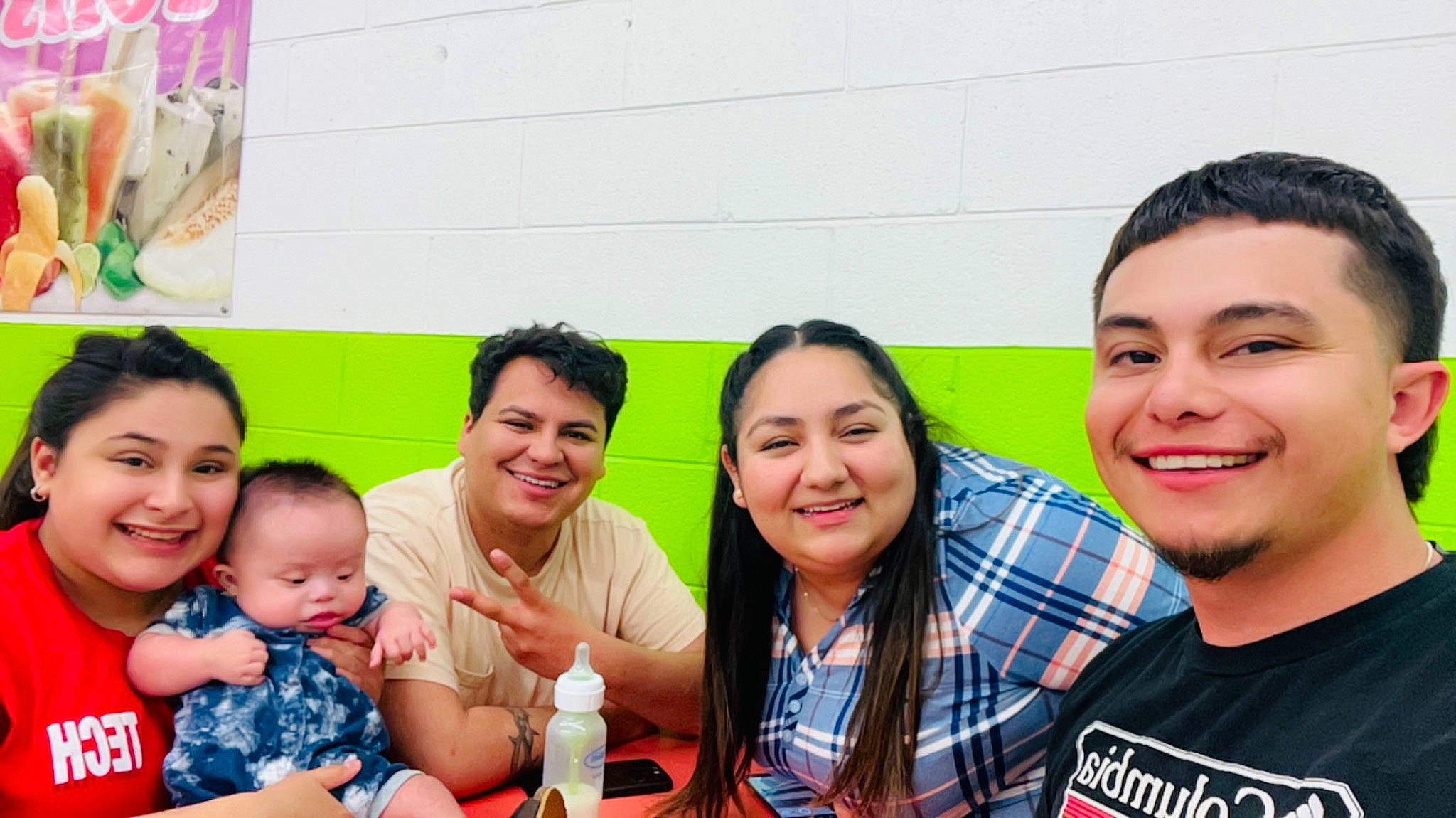 Kayden is registered to the contest to win money with this photo: baby, child, event, fun, happy, joy, laugh, leisure, party, people, person, recreation, room, smile, social_group, t_shirt, team, toddler