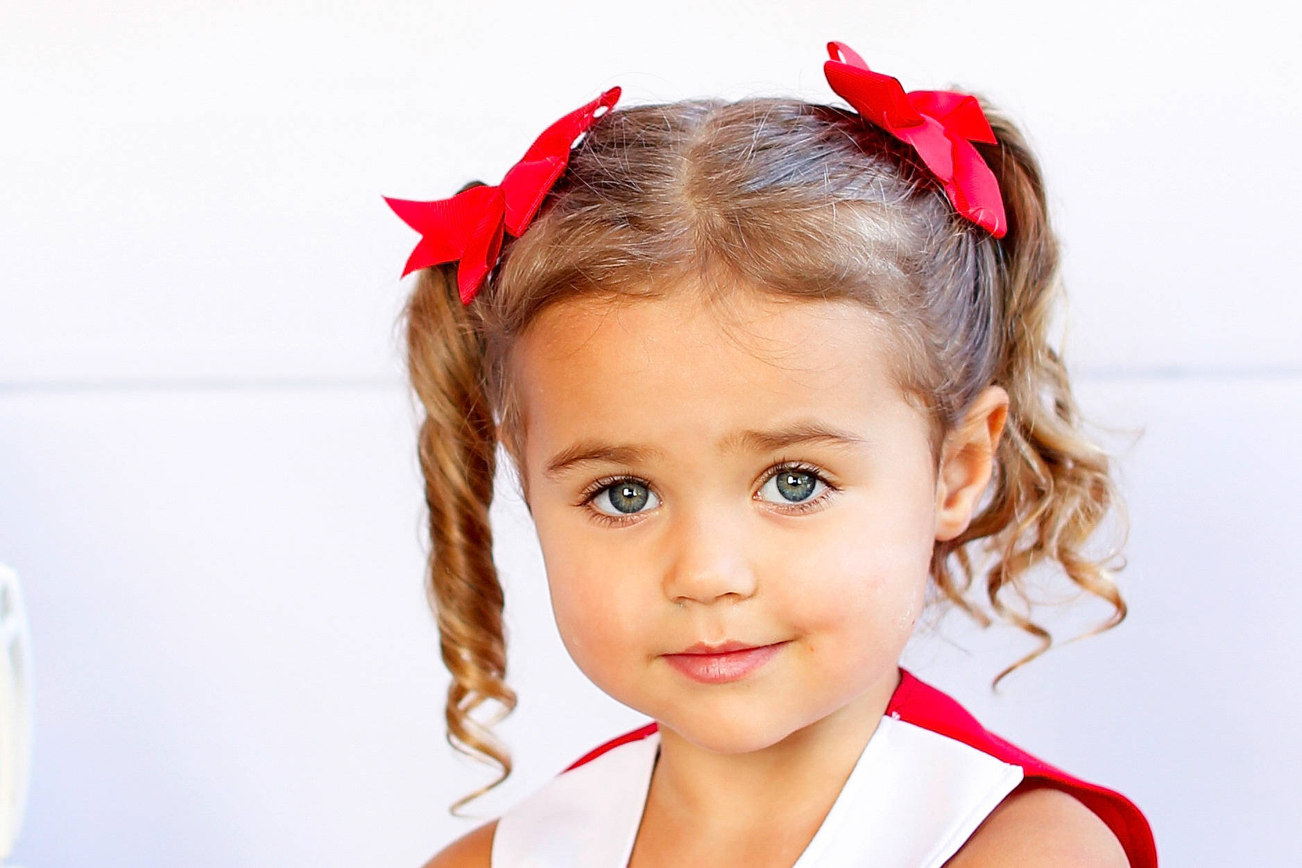 Frankie joined the competition — help win amazing prizes! active_tank, baby_toddler_clothing, beauty, brown_hair, child_model, coquelicot, costume_accessory, forehead, hair_accessory, hair_tie, hairstyle, headband, headgear, headpiece, joy, person, pigtail, portrait_photography, red, toddler