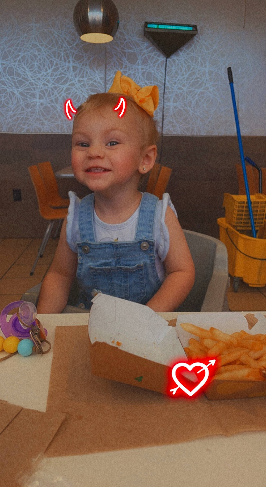 Harley joined the competition — help win amazing prizes! baby, baby_toddler_clothing, birthday, box, chair, child, comfort_food, cuisine, event, finger_food, fun, joy, junk_food, person, play, sharing, sitting, smile, sweetness, t_shirt